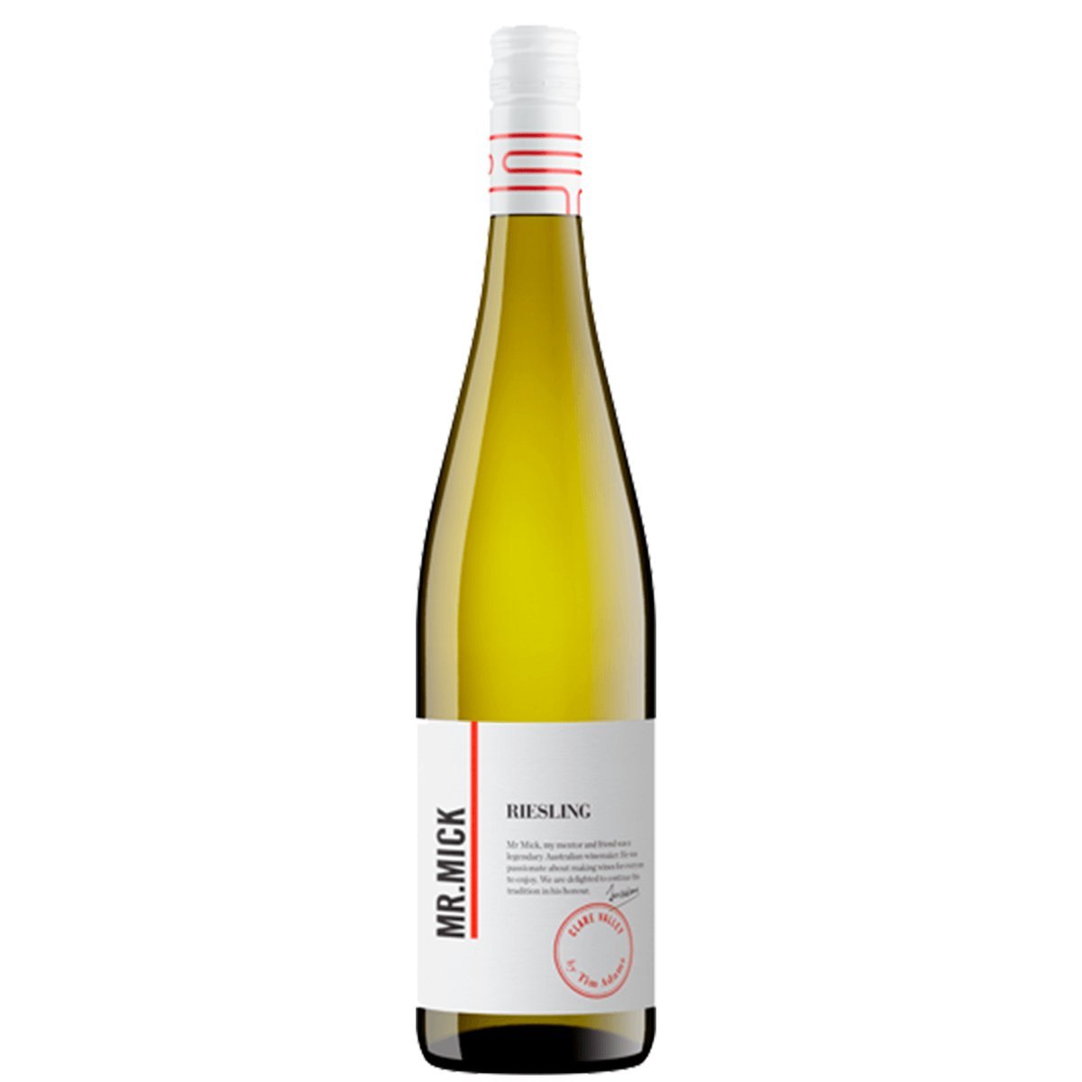 Mr Mick Riesling 2024 (6 Bottles) Clare Valley, SA — wine from Australia