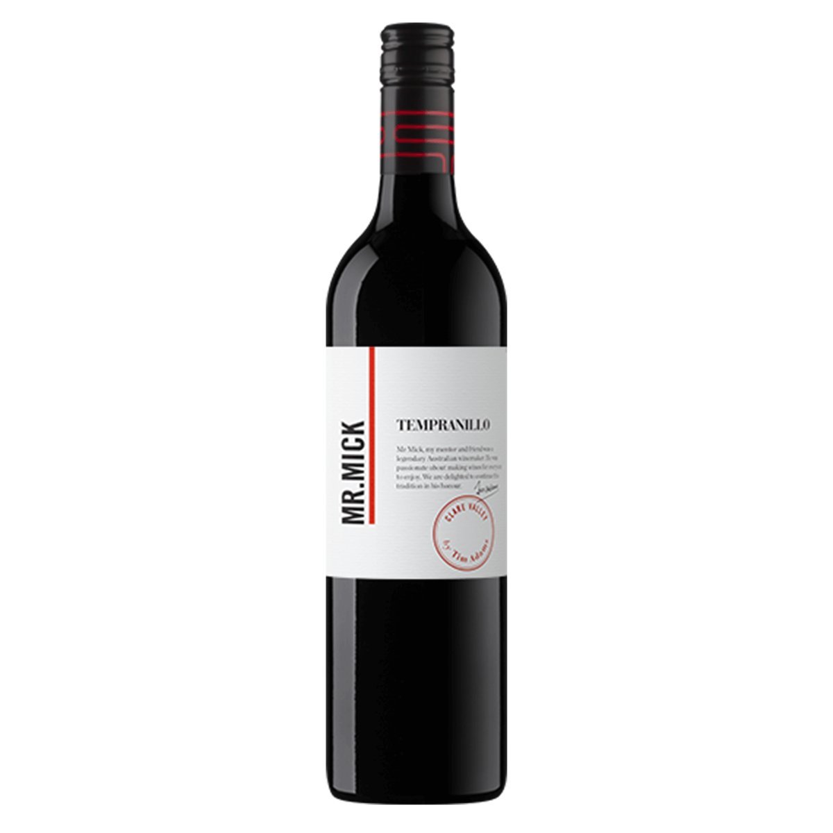 Mr Mick Tempranillo 2023 (6 Bottles) Clare Valley, SA — wine from Australia