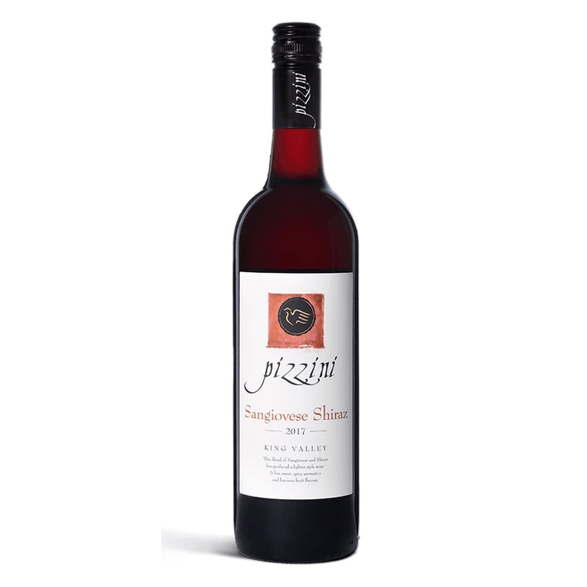 Pizzini Wines Sangiovese Shiraz 2023 (12 Bottles) King Valley, VIC — wine from Australia