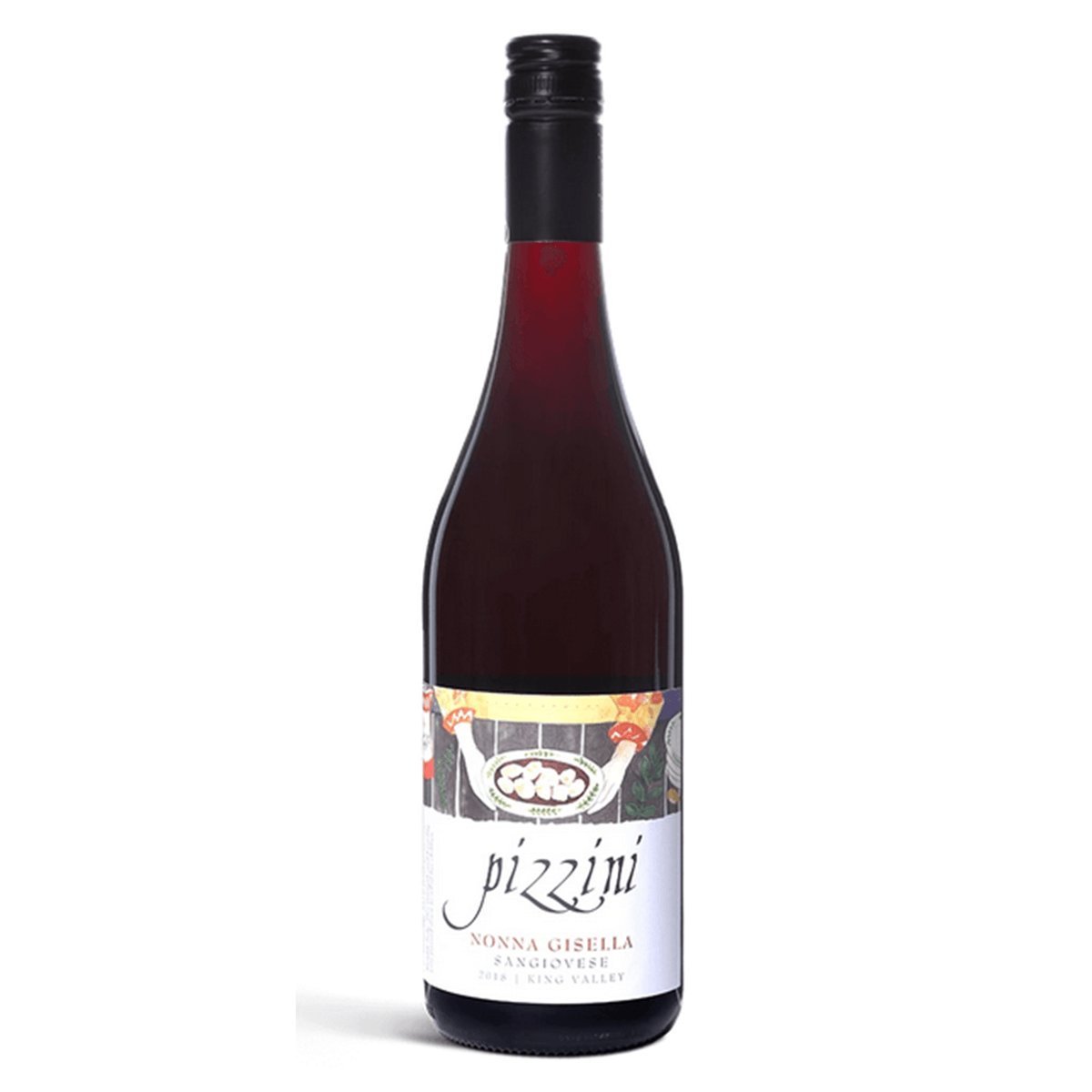 Pizzini Wines Nonna Gisella Sangiovese 2024 (12 Bottles) King Valley, VIC — wine from Australia