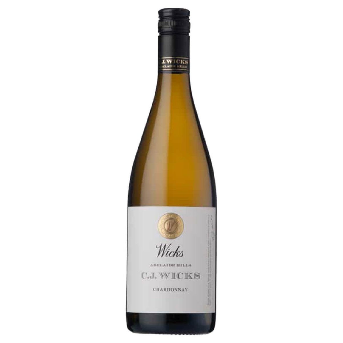Wicks Estate CJ Wicks Chardonnay 2022 (6 Bottles) Adelaide Hills, SA — wine from Australia