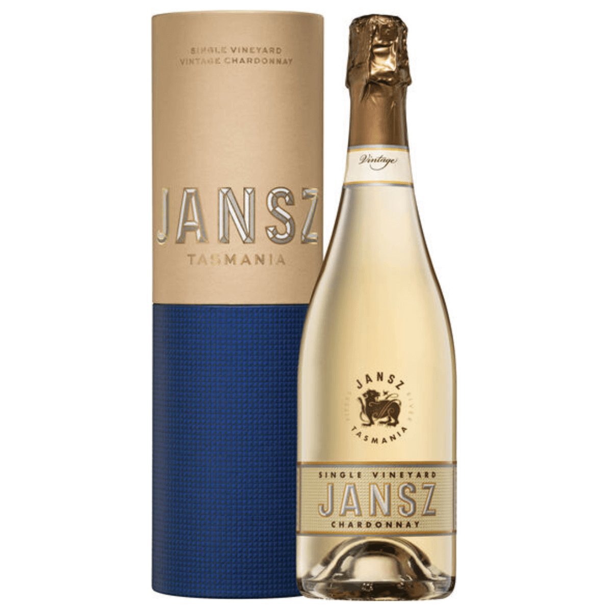 Jansz Single Vineyard Vintage Chardonnay 2019 Gift Box (6 Bottles) Tasmania — wine from Australia