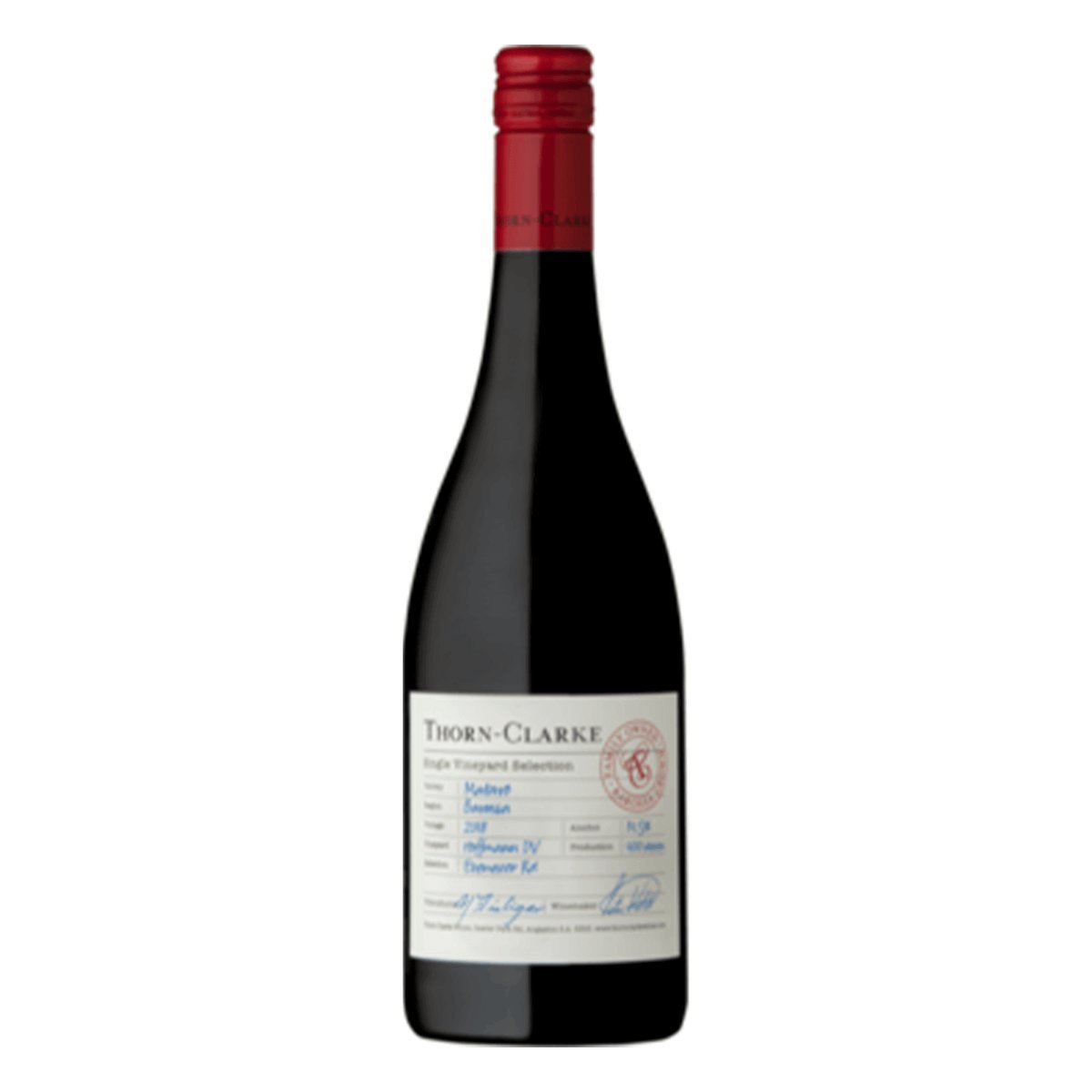 Thorn Clarke Wines Single Vineyard Selection Mataro 2021 (6 Bottles) Eden Valley, SA — wine from Australia