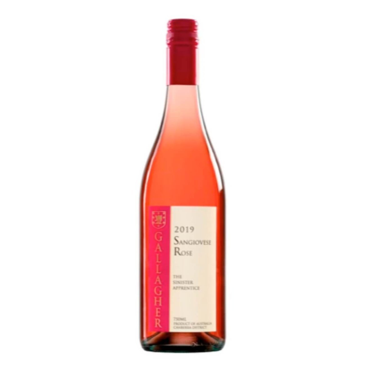 Gallagher Wines Rose The Sinister Apprentice Sangiovese 2022 (6 Bottles) Canberra — wine from Australia