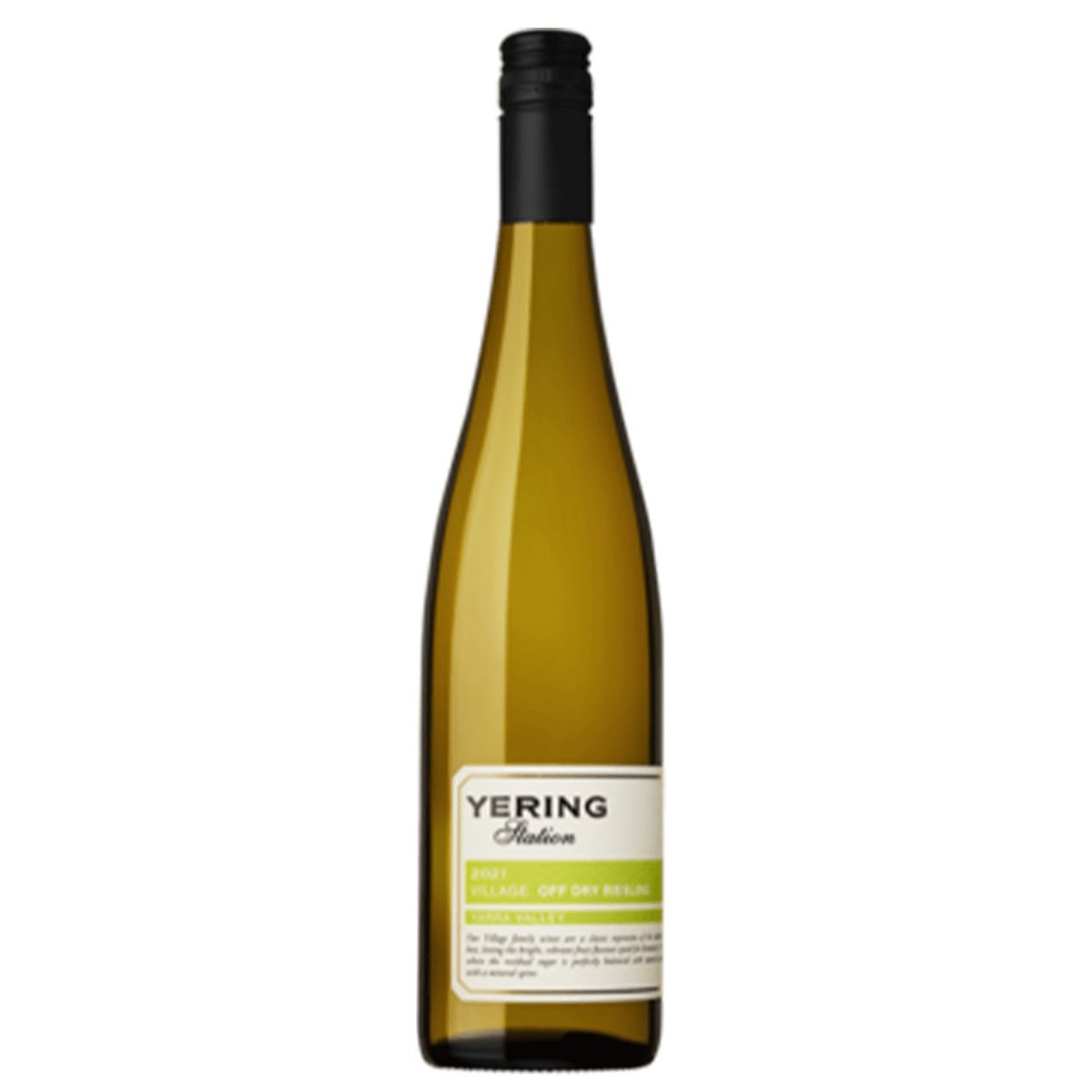 Yering Station Village Off Dry Riesling 2021 (6 Bottles) Yarra Valley, Vic — wine from Australia