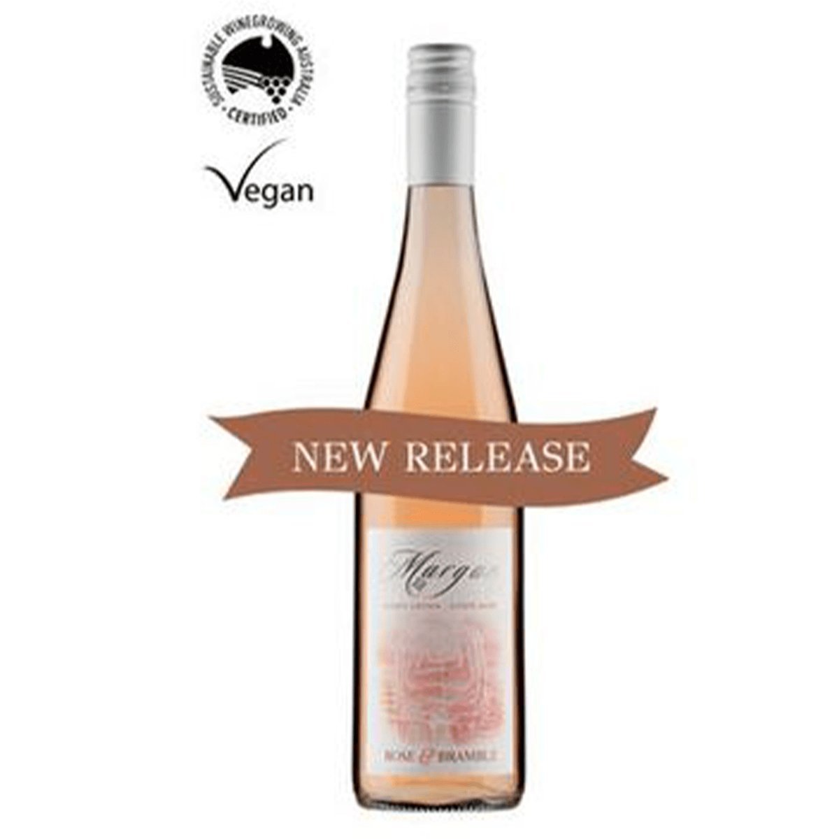 Margan Wines 2023 Rose & Bramble Rosé (6 Bottles) Hunter Valley — wine from Australia