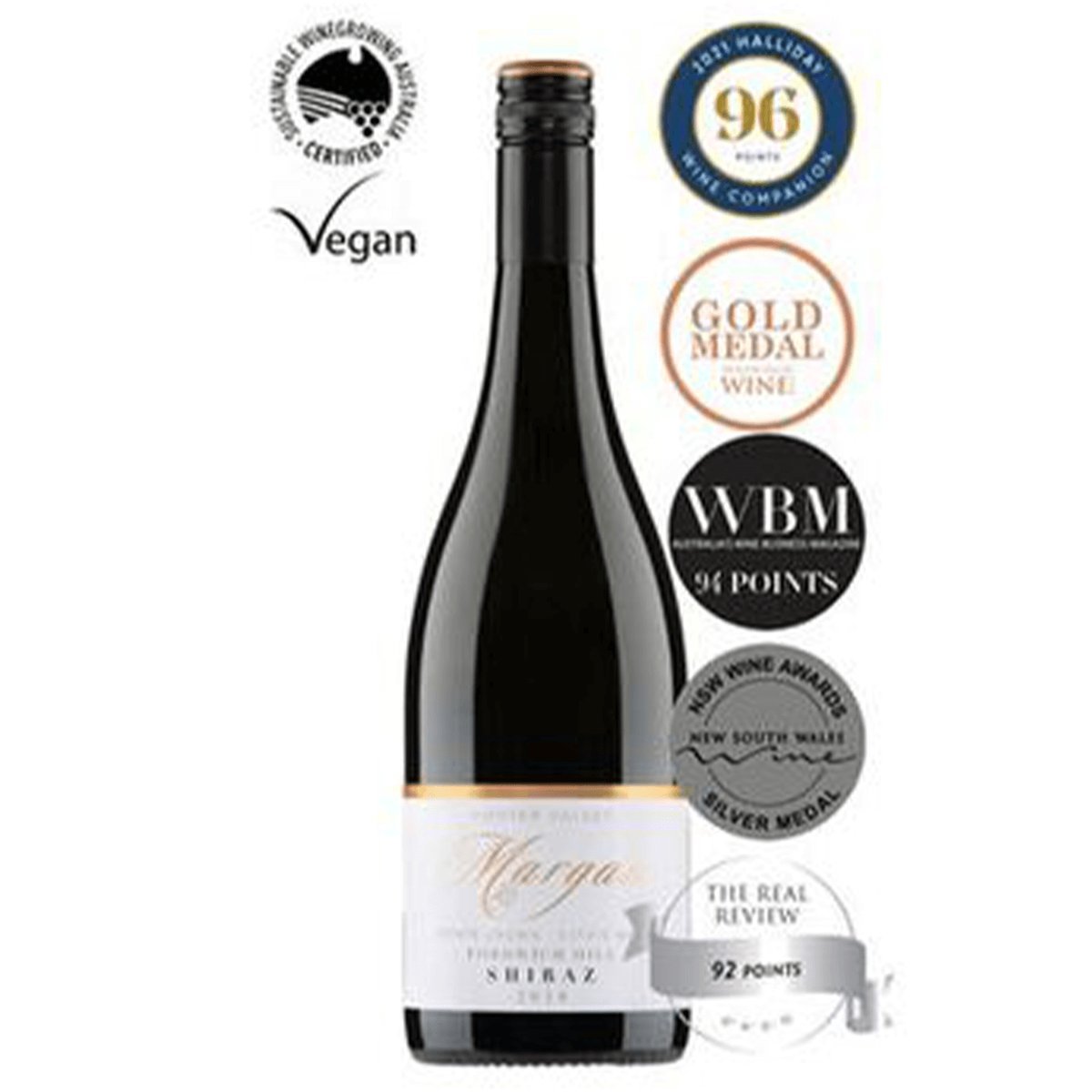 Margan Wines Fordwich Hill Shiraz 2022 (6 Bottles) Hunter Valley, NSW — wine from Australia