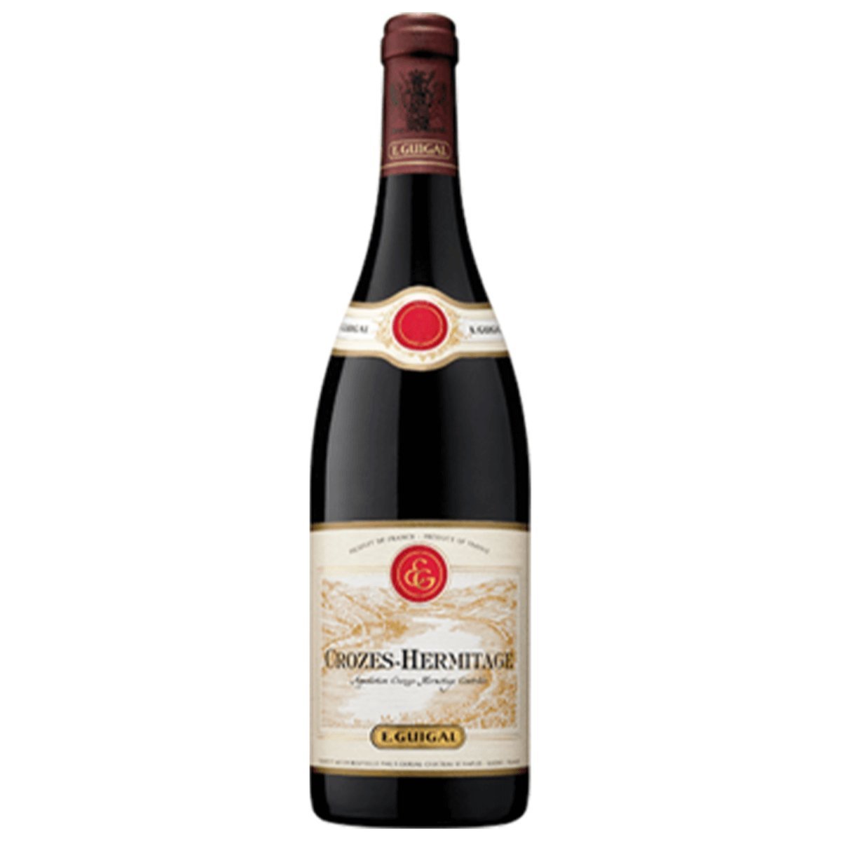 E. Guigal Crozes Hermitage Rouge 2021 (12 Bottles) Rhône Valley, France — wine from Australia