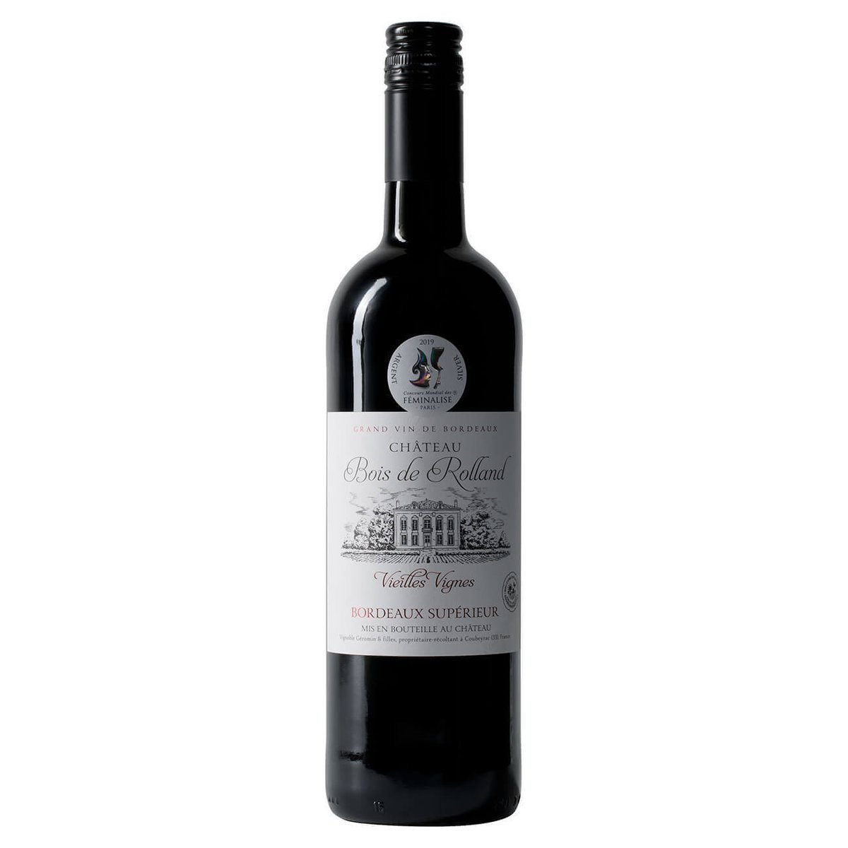 Bois De Rolland Bordeaux Superieur 2020 (12 Bottles) Bordeaux, France — wine from Australia