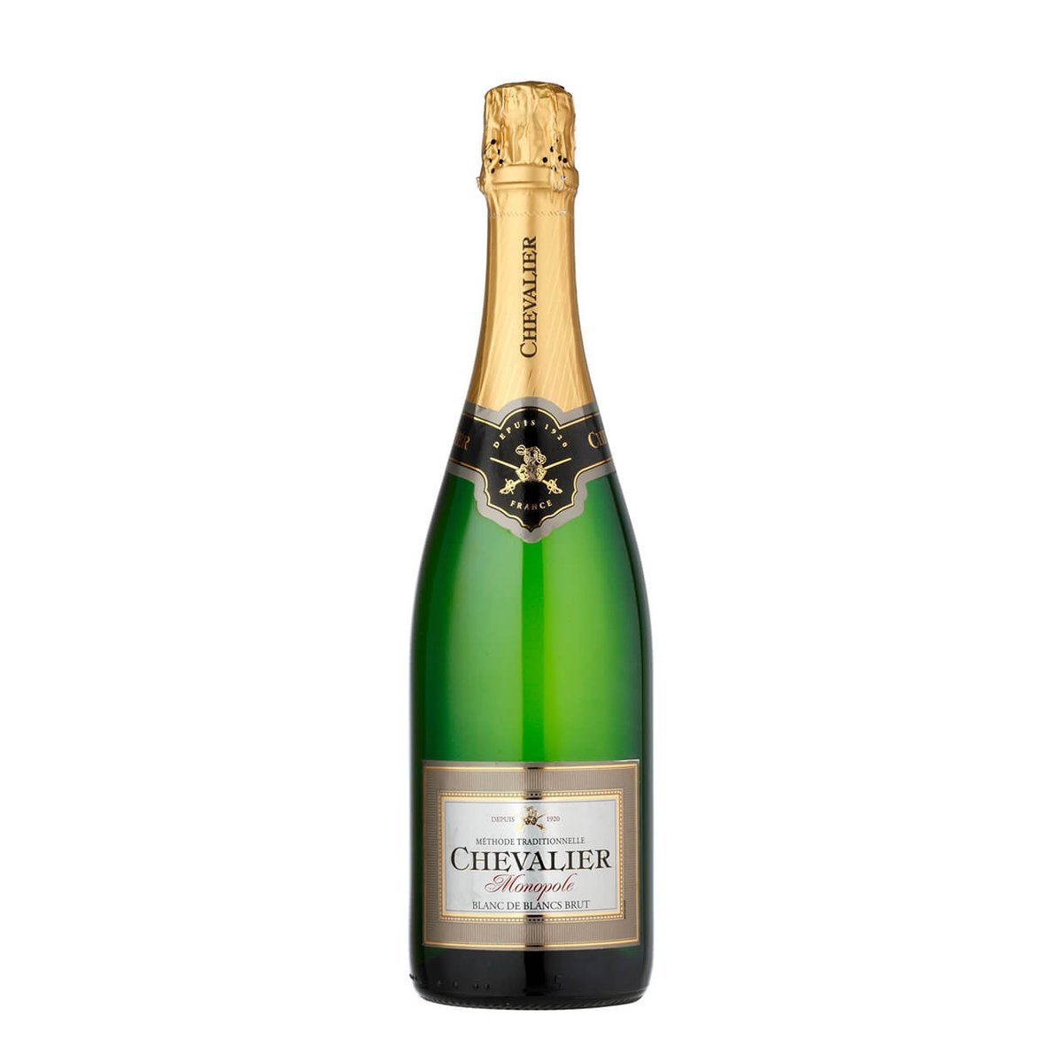 Chevalier Monopole Brut Blanc de Blancs NV (12 Bottles) Nuits-Saint-Georges, France — wine from Australia