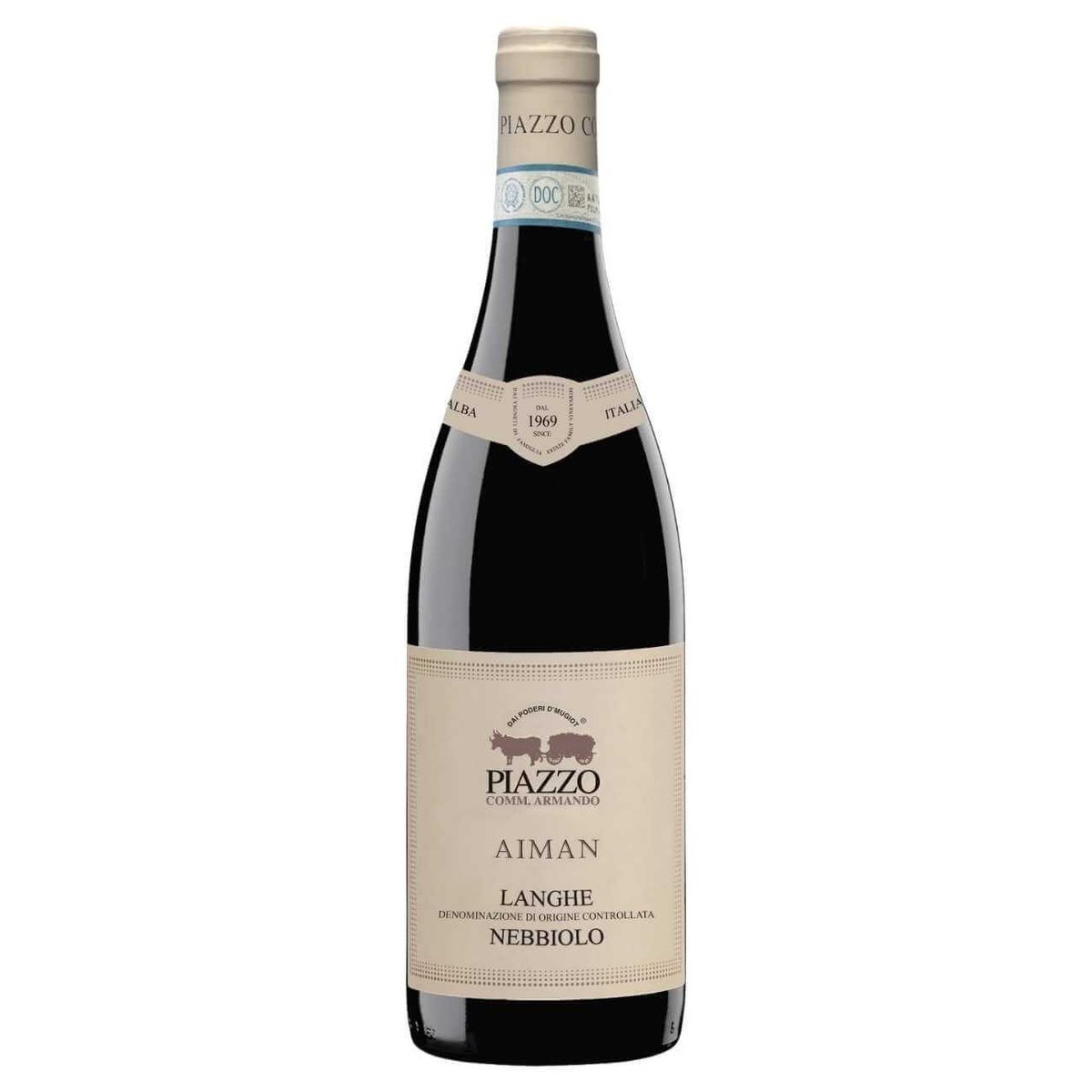 Piazzo Armando Langhe Nebbiolo Aiman DOC 2022/2023 (12 Bottles) Alba Piedmont, Italy — wine from Australia