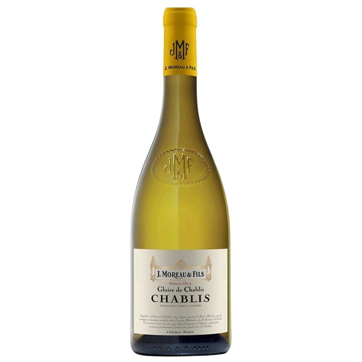 J. Moreau & Fils Chablis Gloire de Chablis 2023 (12 Bottles) Chablis, France — wine from Australia