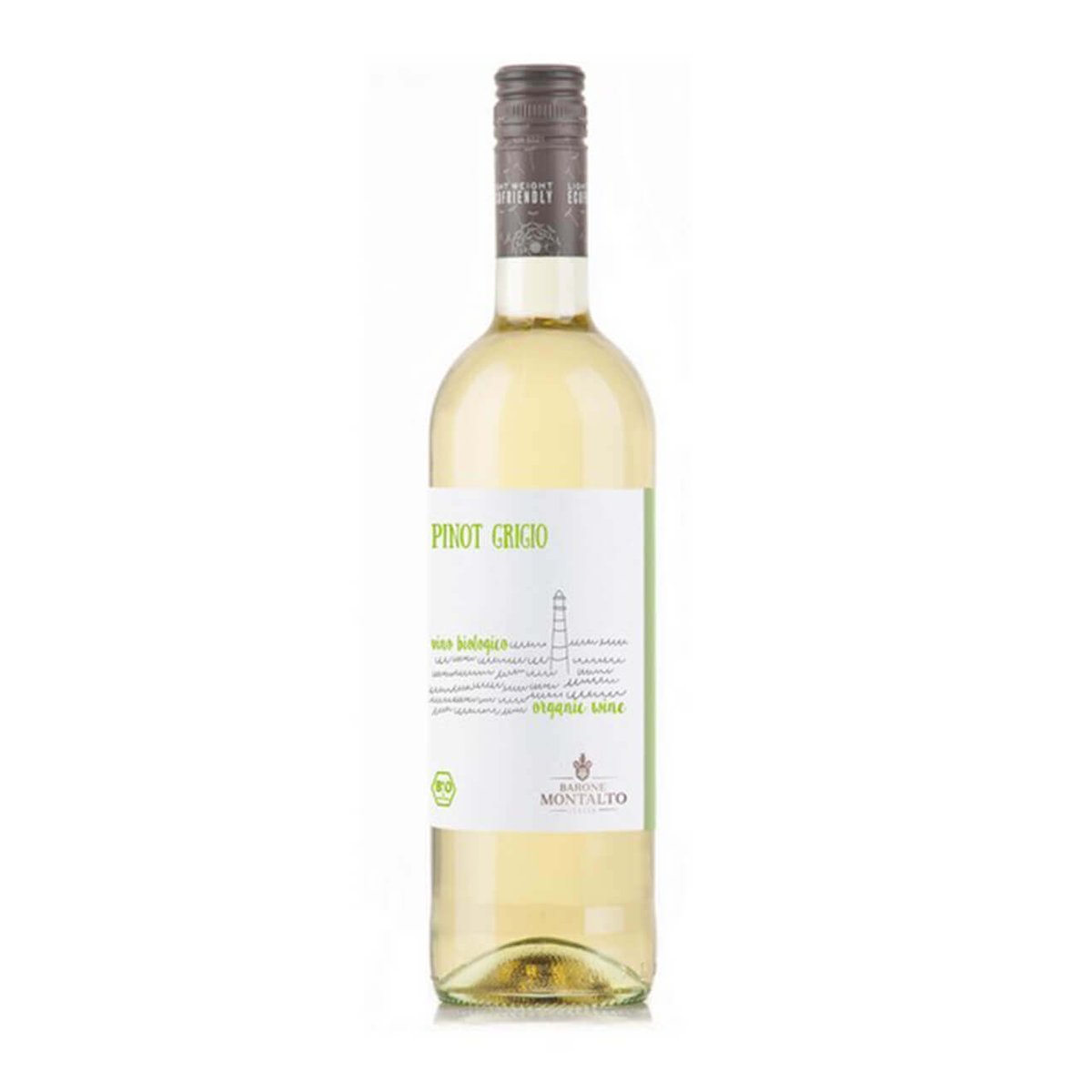 Barone Montalto Pinot Grigio 2021 (12 Bottles) Sicilia, Italy — wine from Australia