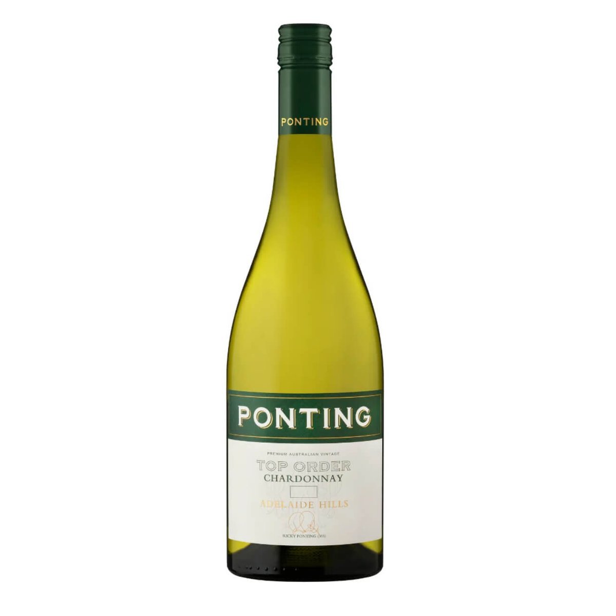 Ponting 'Top Order' Chardonnay 2025 (6 Bottles) Adelaide Hills, SA — wine from Australia