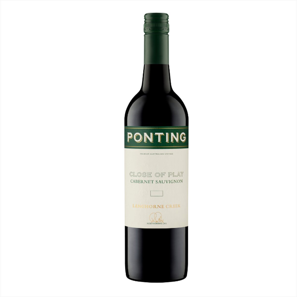 Ponting 'Close of Play' Cabernet Sauvignon 2023 (6 Bottles) Langhorne Creek, SA — wine from Australia