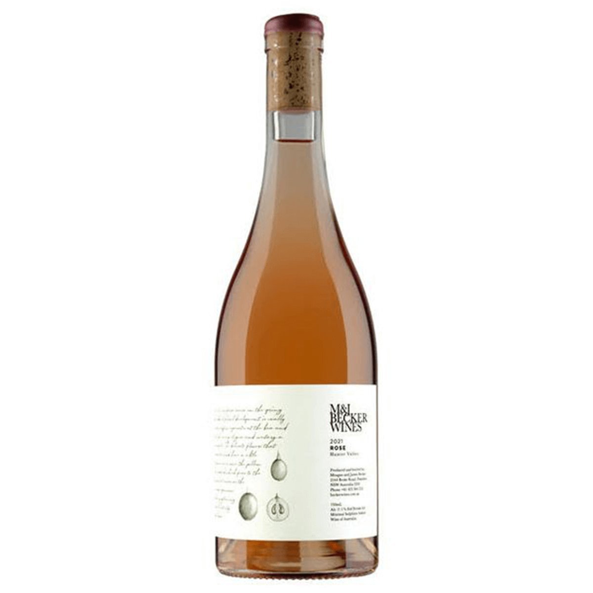Becker Wines 2022 Rosė (6 Bottles) Pokolbin, Hunter Valley — wine from Australia