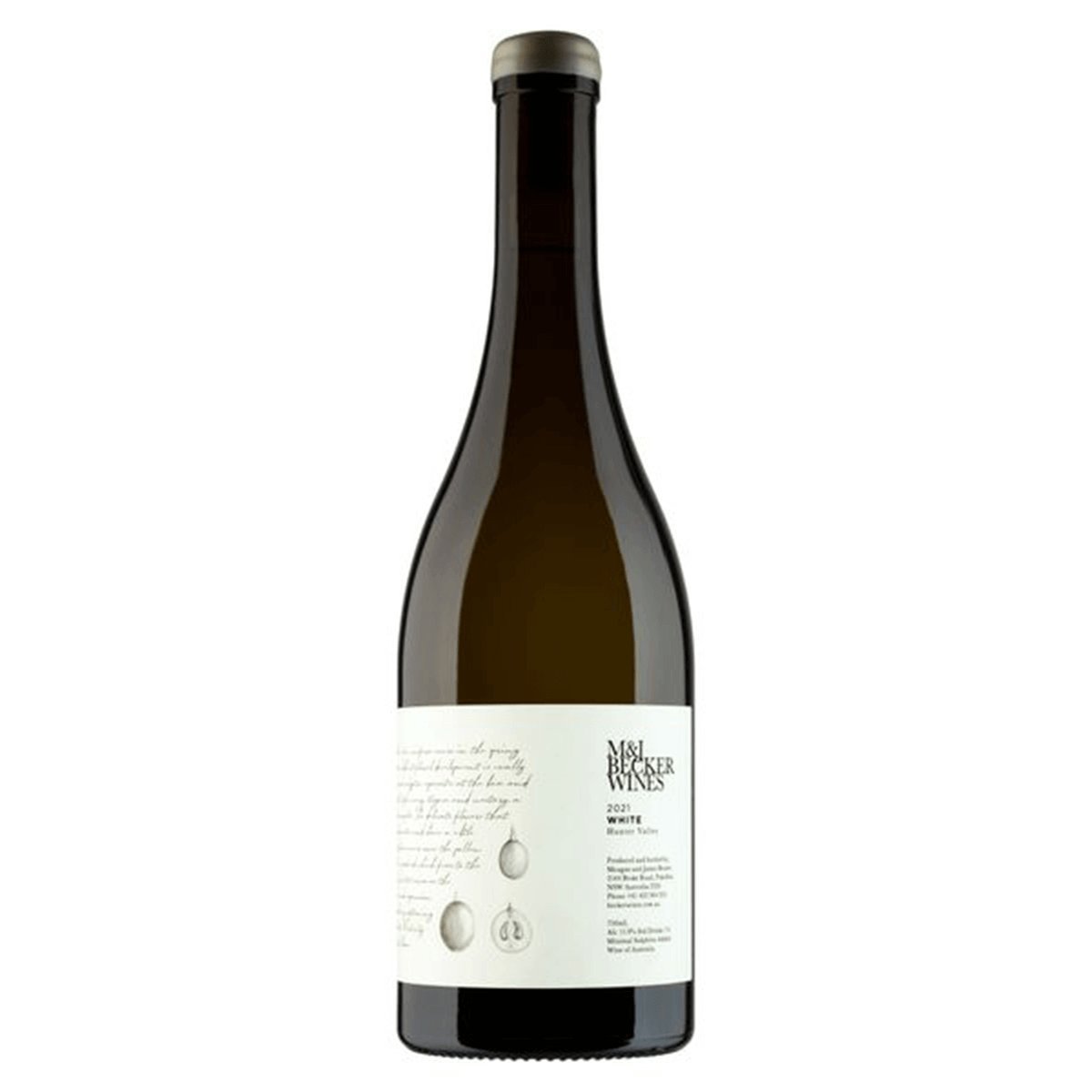 Becker Wines Whiteish 2023 (6 Bottles) Pokolbin, Hunter Valley — wine from Australia