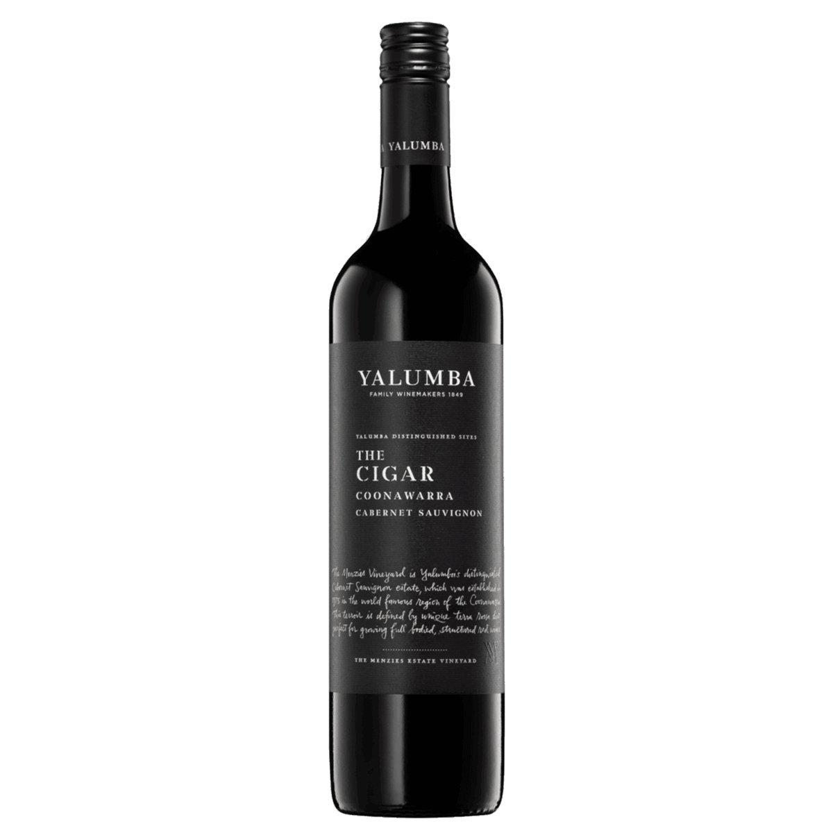 Yalumba The Cigar Cabernet Sauvignon 2023 (6 Bottles) Coonawarra, SA — wine from Barossa Valley