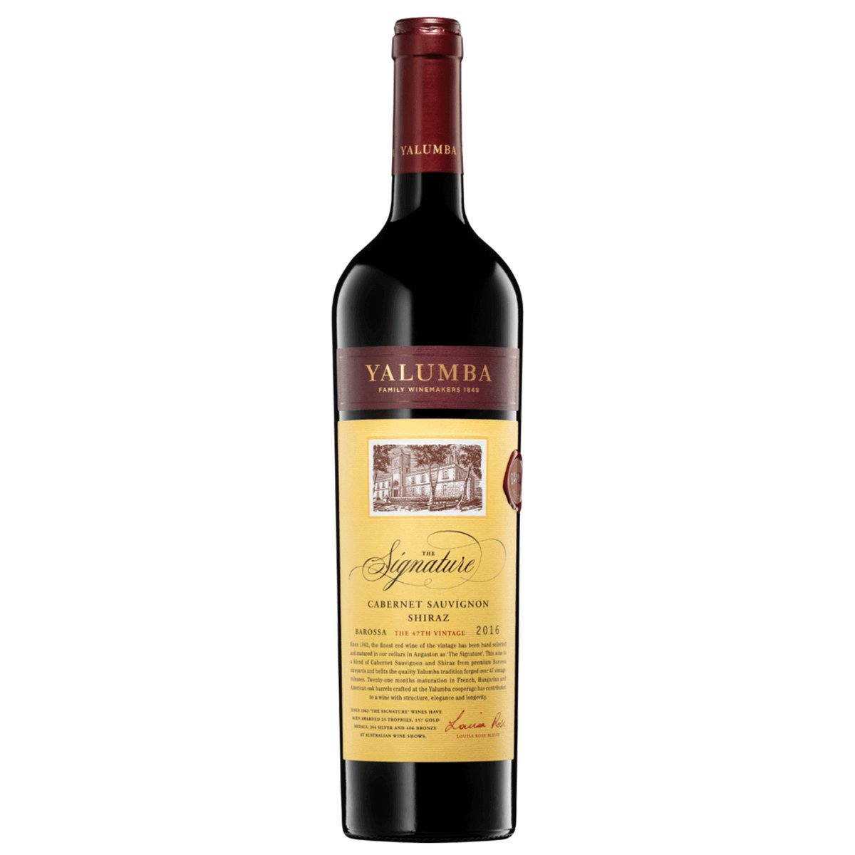 Yalumba The Signature Cabernet Sauvignon & Shiraz 2022/23 (6 Bottles) Barossa Valley, SA — wine from Barossa Valley