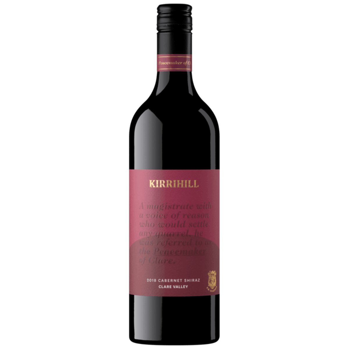 Kirrihill Wines 'The Peacemaker' Cabernet Shiraz 2018 (6 Bottles) Clare Valley, SA — wine from Australia