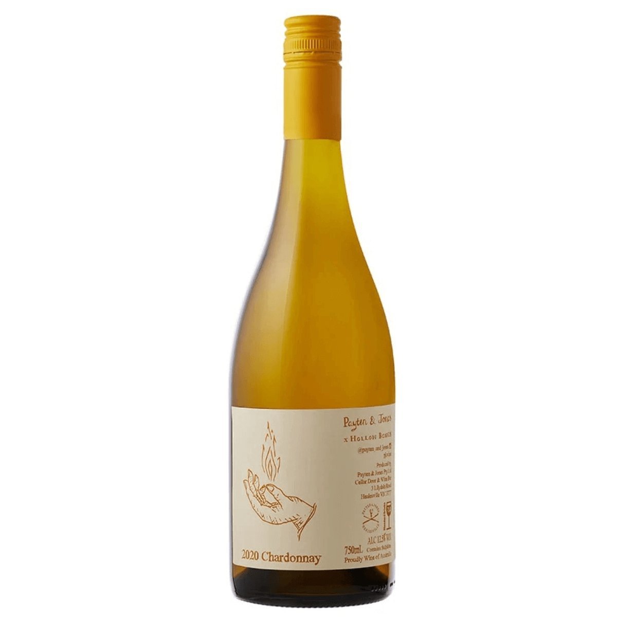Payten and Jones Hollow Bones Chardonnay 2024 (6 Bottles) Yarra Valley, VIC — wine from Australia