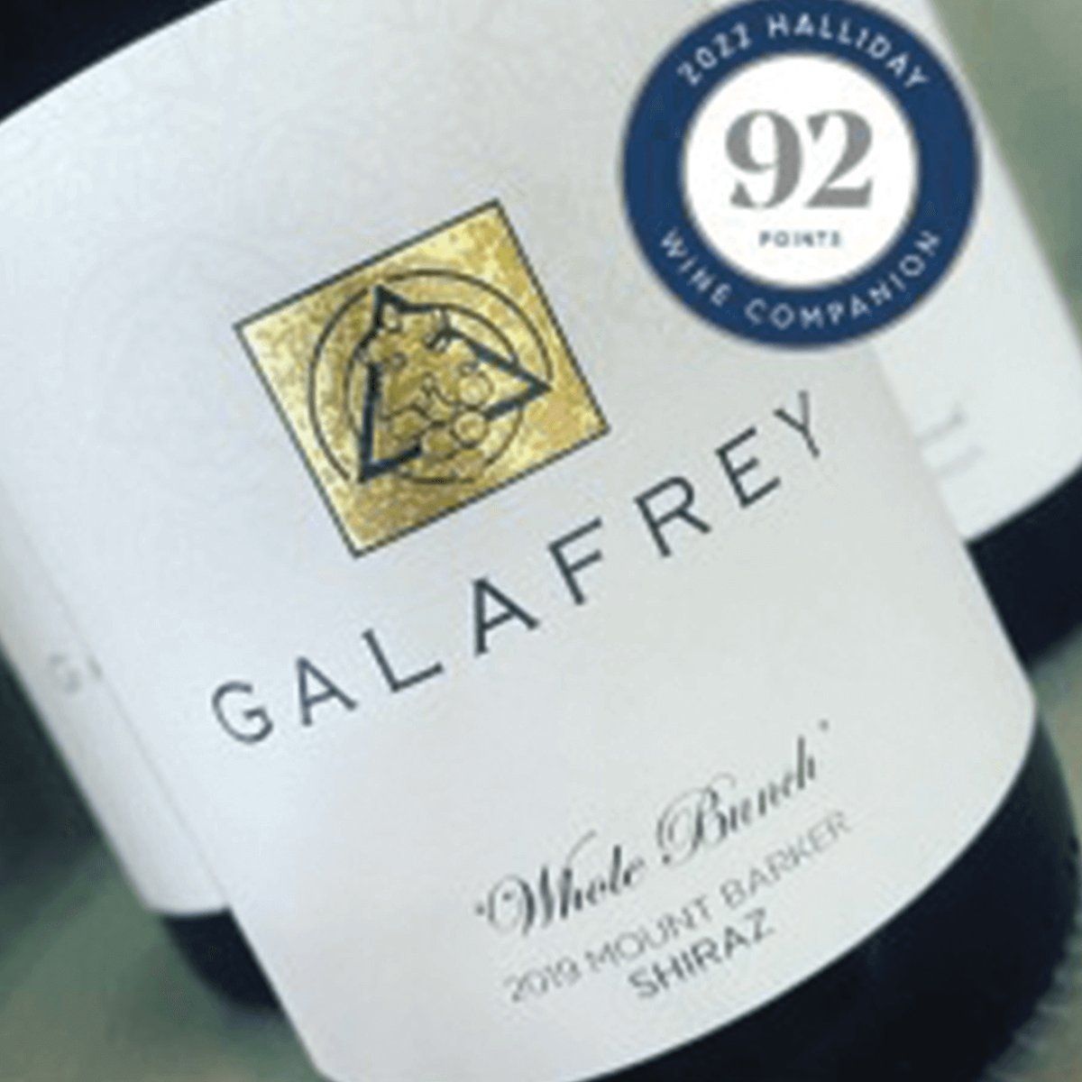 Galafrey Wines Whole Bunch Shiraz (12 Bottles) Mount Barker, WA — wine from Australia