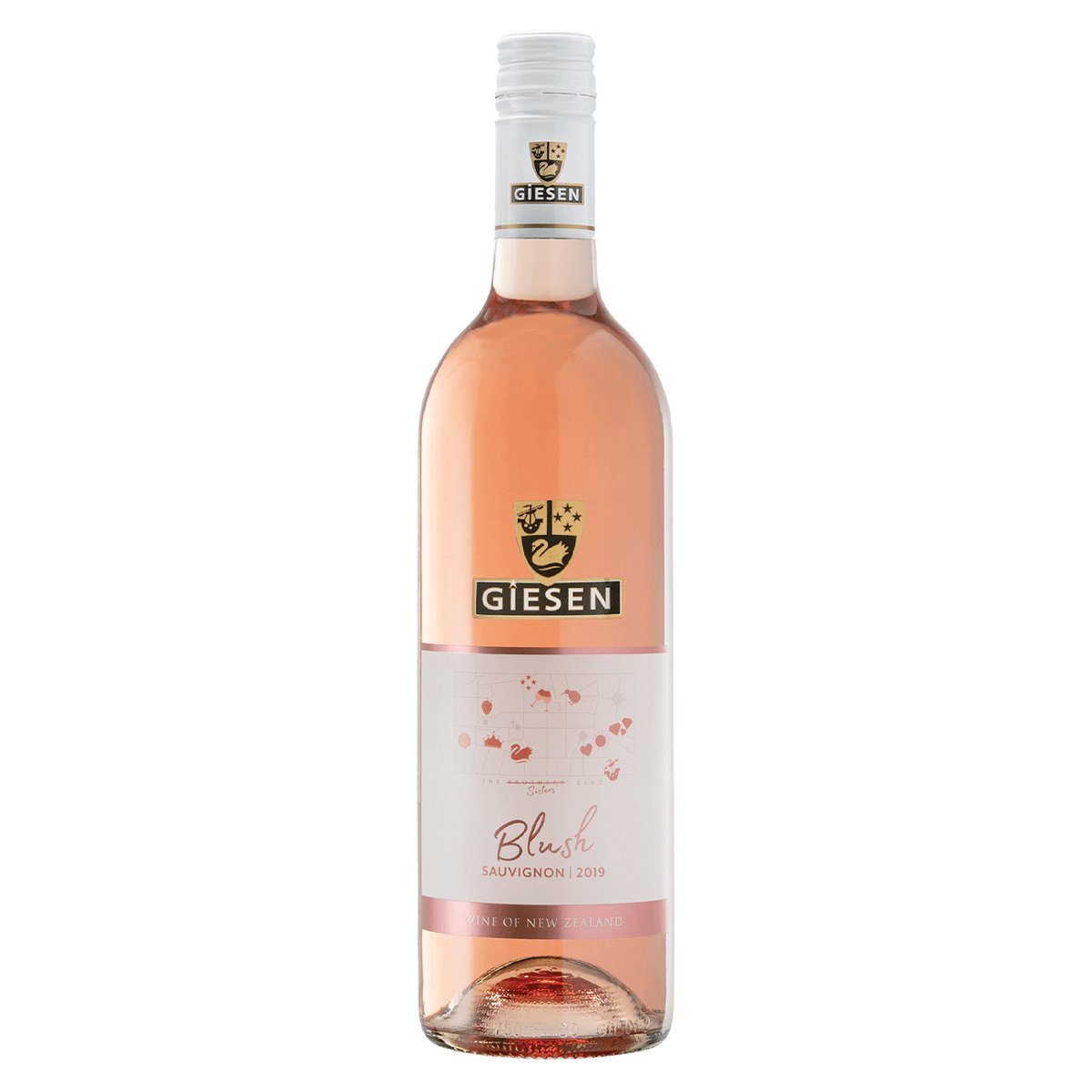 Giesen Estate Blush Sauvignon Blanc 2019 (6 Bottles) Marlborough, New Zealand — wine from Australia