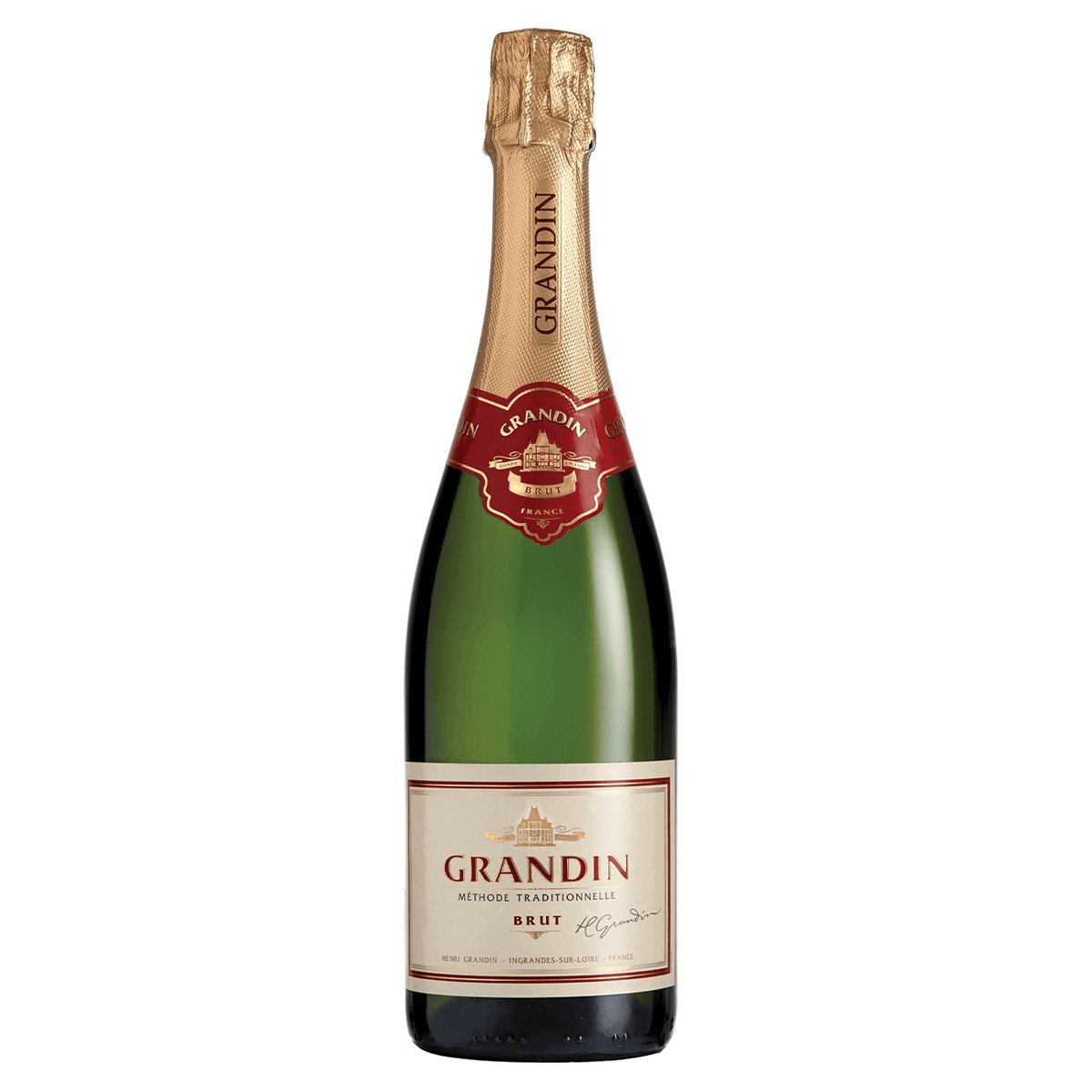 Grandin Méthode Traditionnelle Brut NV (6 Bottles) Loire Valley, France — wine from Australia