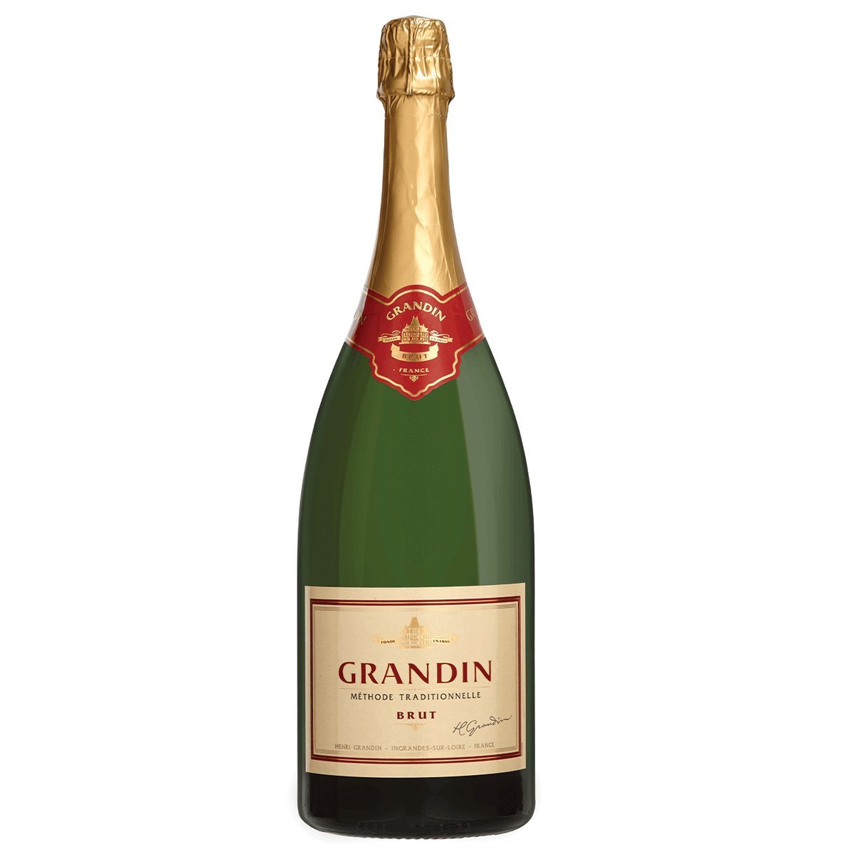 Grandin Méthode Traditionnelle Brut 1500ml (6 Bottles) Loire Valley, France — wine from Australia