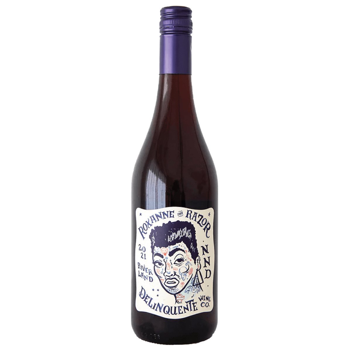 Delinquente Wine Co “Roxanne the Razor” Negroamaro and Nero d’Avola 2025 (6 Bottles) Riverland — wine from Australia
