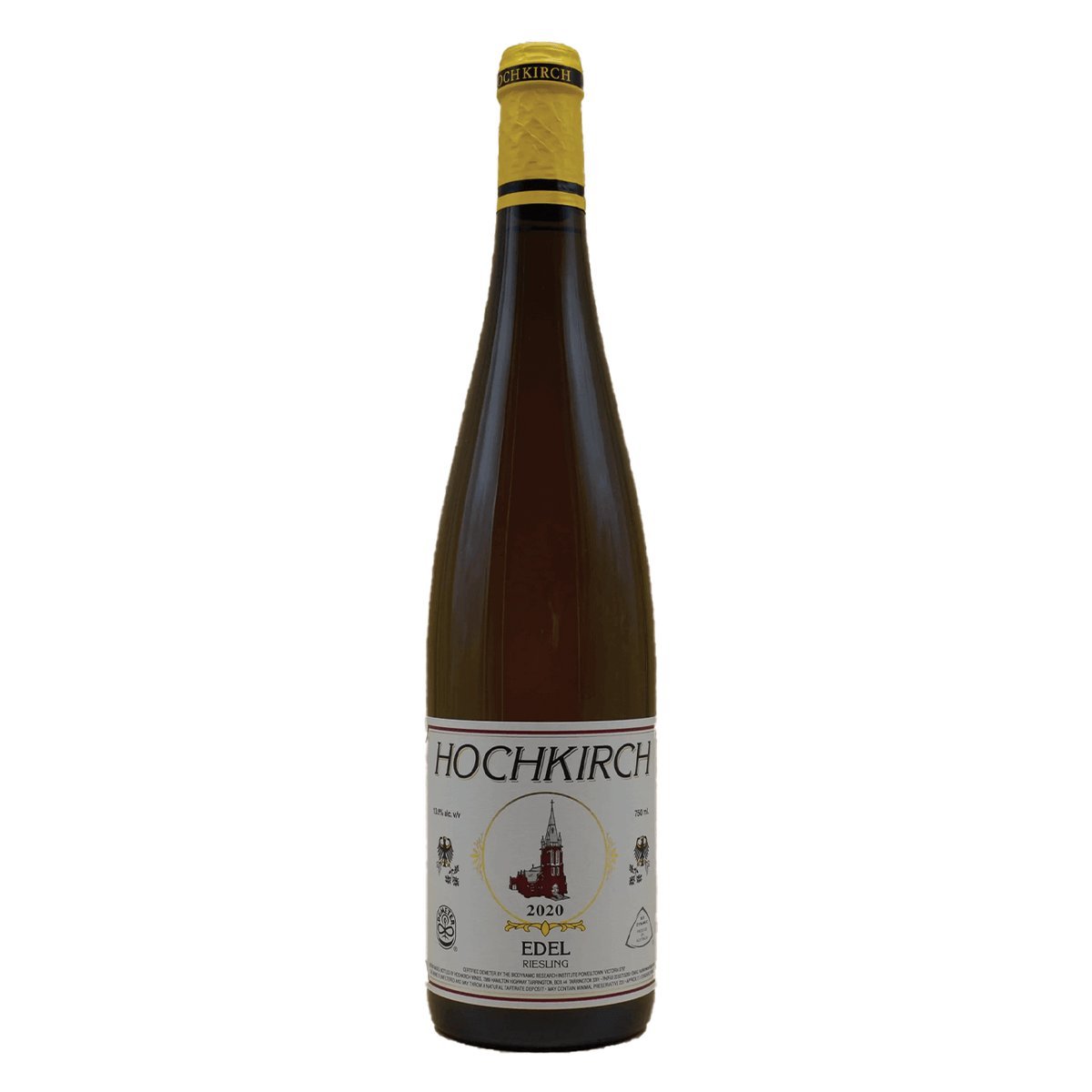 Hochkirch Edel Riesling Mildly Sweet 2020 (12 Bottles) Beechworth — wine from Australia