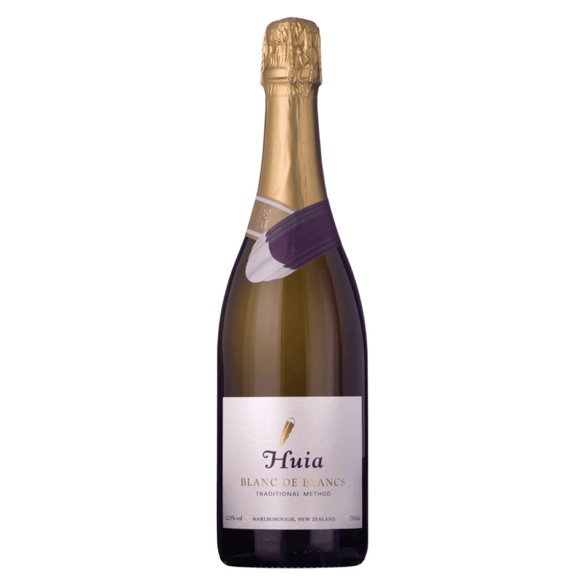 Huia Blanc de Blancs 2018 (6 Bottles) Marlborough, NZ — wine from Australia