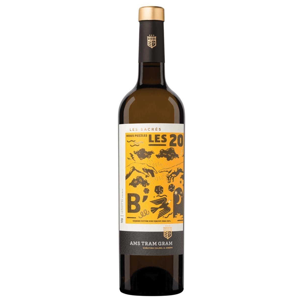 Calmel et Joseph Amstramgram Rébus Blanc 2021 (12 Bottles) Languedoc-Roussillon, France — wine from Australia