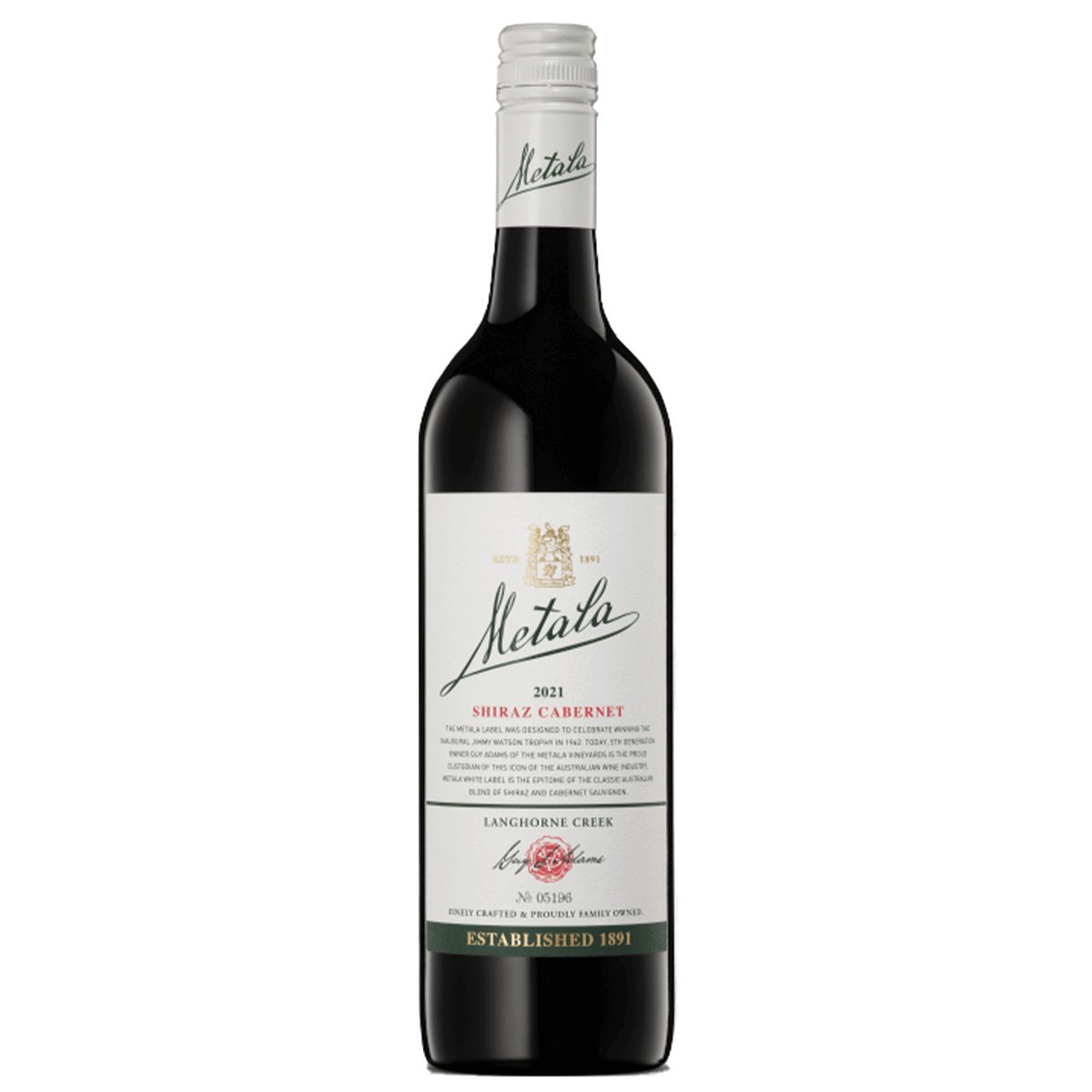 Metala Shiraz Cabernet 2023 (6 Bottles) Langhorne Creek, SA — wine from Australia