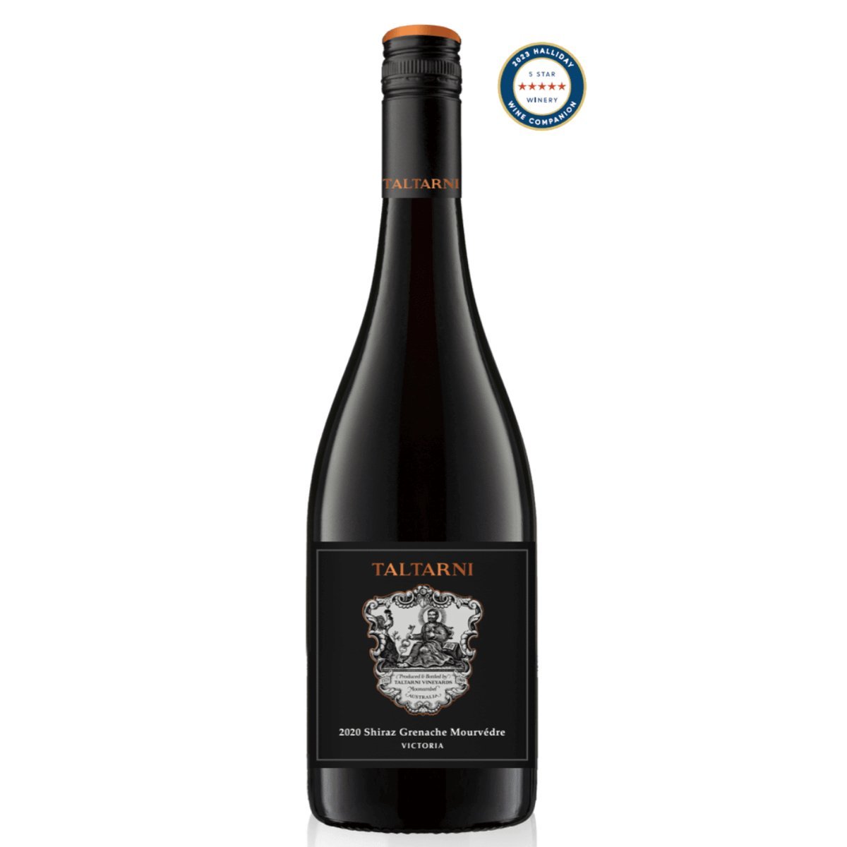 Taltarni Victorian Shiraz Grenache Mourvédre 2020 (6 Bottles) Pyrenees, VIC — Grenache Shiraz Mourvedre from Pyrenees