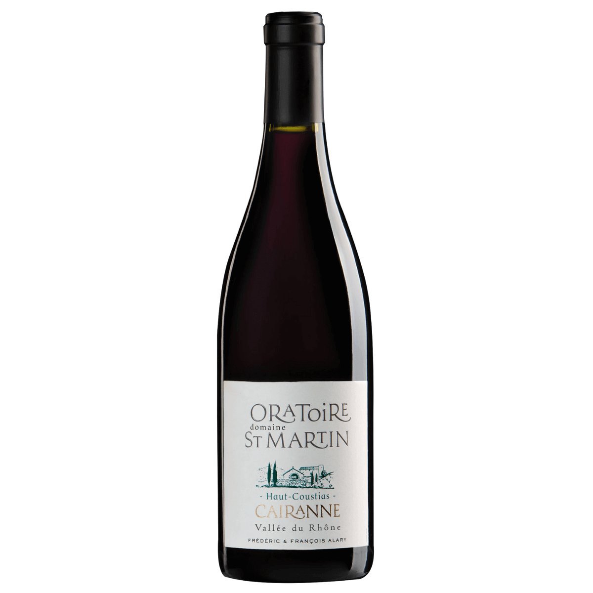 Oratoire Cairanne Haut Coustias Rouge 2021 (12 Bottles) Cairanne, France — Rouge from Cairanne, France
