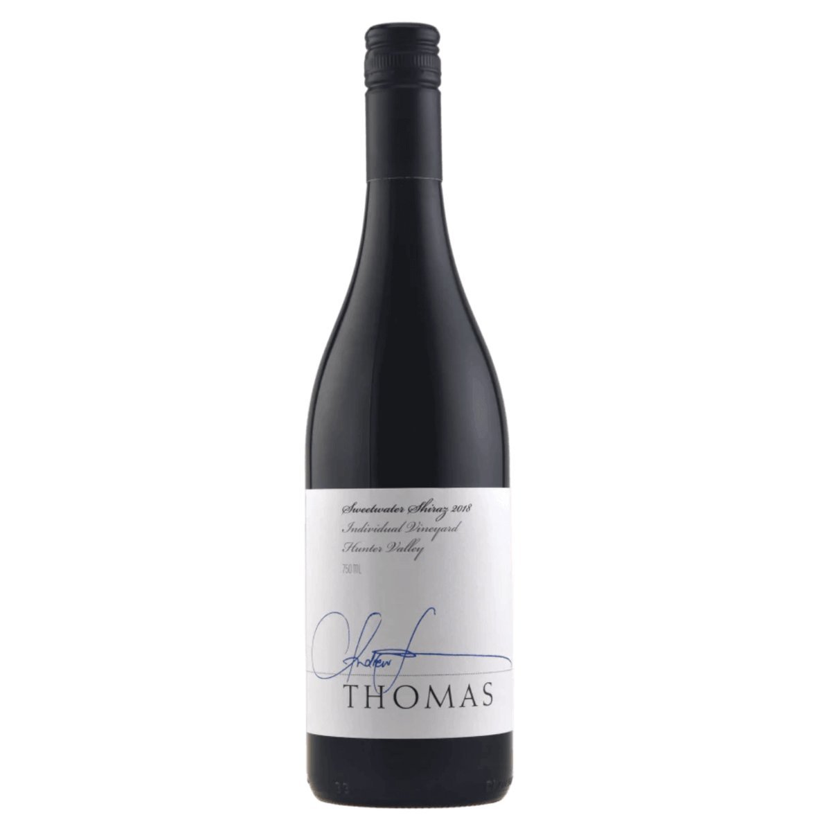 Thomas Wines Sweetwater Ridge Shiraz 2022 (12 Bottles) Hunter Valley, NSW — Shiraz from Hunter Valley
