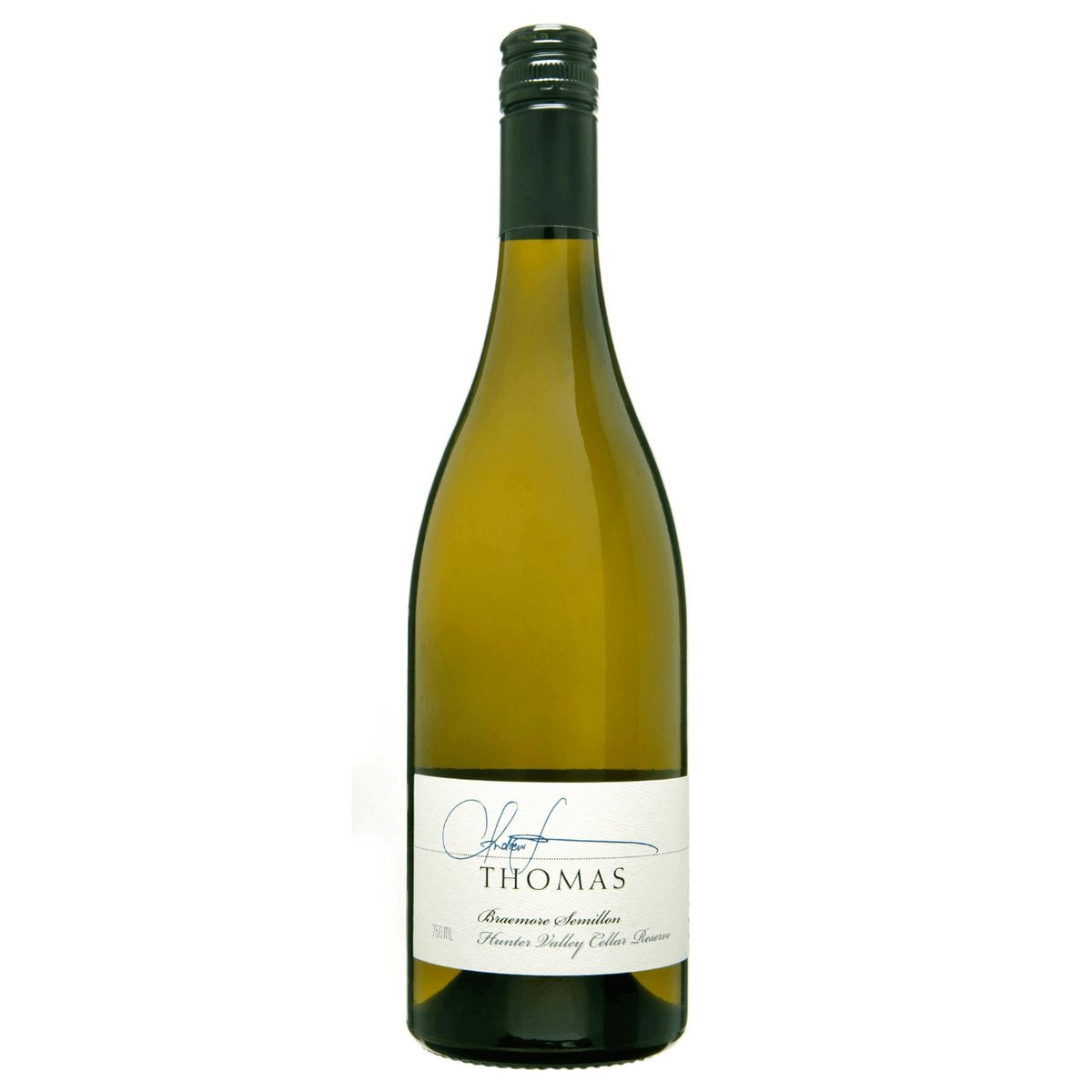 Thomas Wines Cellar Reserve Braemore Semillion 2019 (6 Bottles) Hunter Valley, NSW — Semillon from Hunter Valley