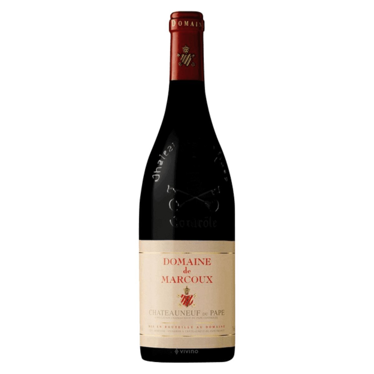 Domaine de Marcoux Châteauneuf-du-Pape Rouge 2021 (6 Bottles) Lirac, France — Chateauneuf du Pape from Lirac, France