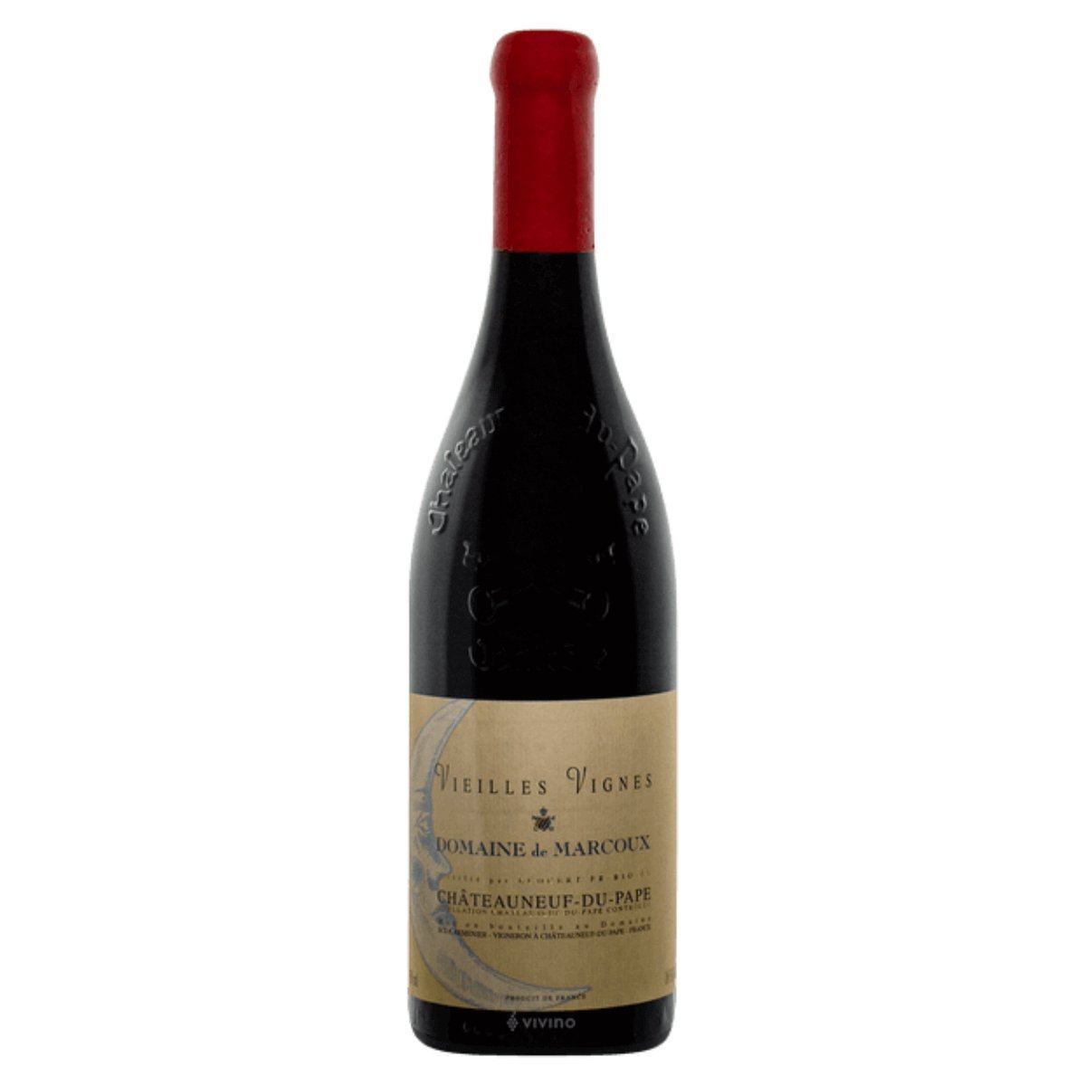 Domaine de Marcoux Châteauneuf-du-Pape Rouge Vieilles Vignes 2021 (6 Bottles) Lirac, France — Chateauneuf du Pape from Lirac, France