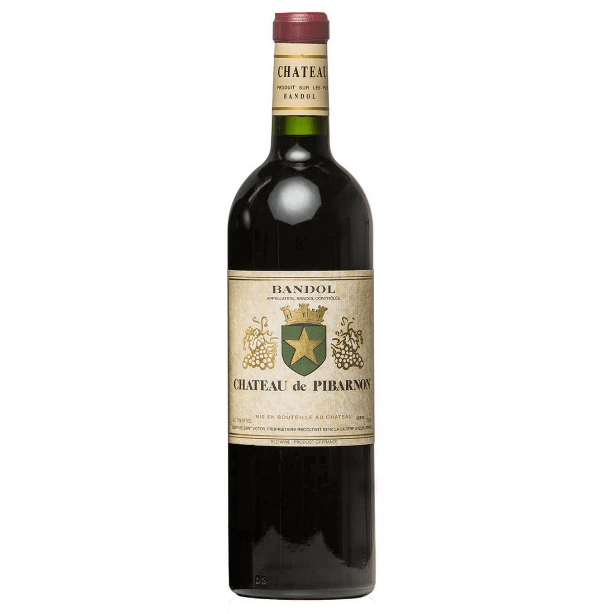 Chateau de Pibarnon Bandol Rouge 2020 (6 Bottles) Bandol, France — Rouge from Bandol, France