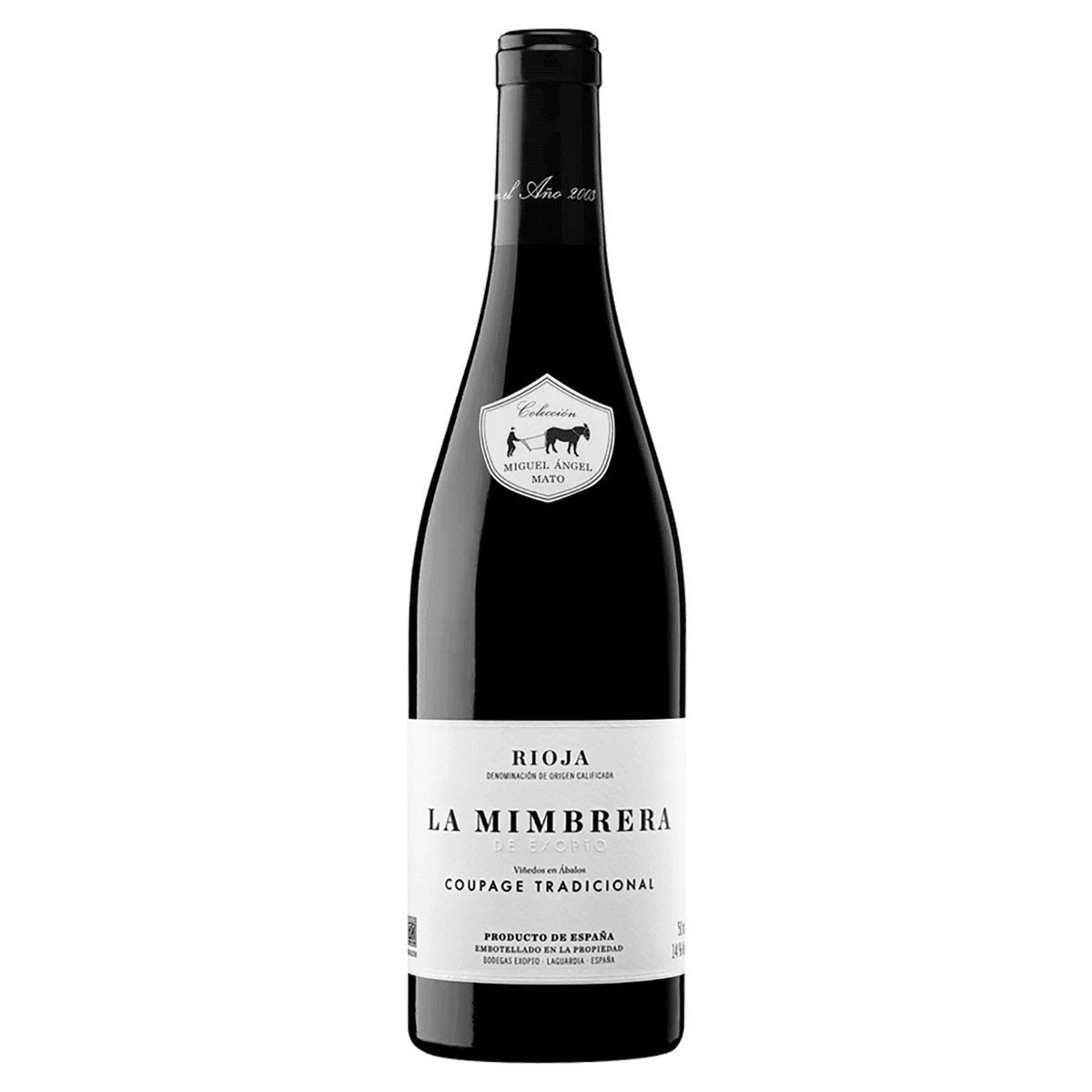 Bodegas Exopto La Mimbrera de Exopto 2021 (6 Bottles) Rioja, Spain — Tempranillo from Rioja, Spain
