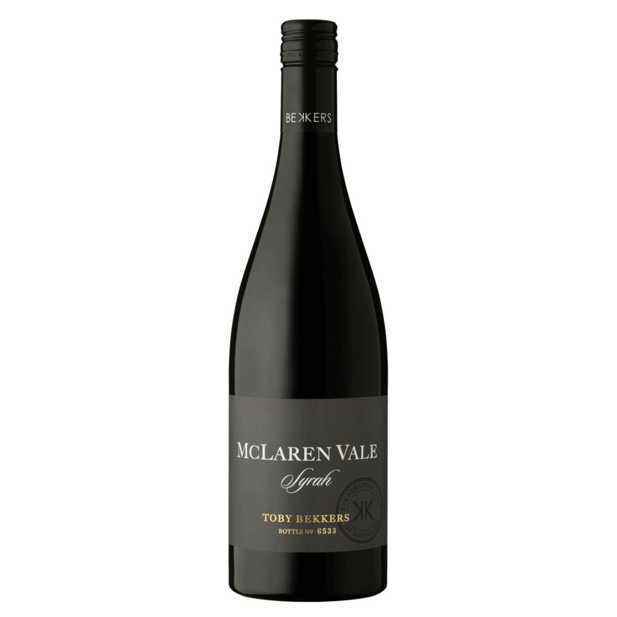 Bekkers McLaren Vale Syrah 2021 (6 Bottles) McLaren Vale, SA — wine from Australia