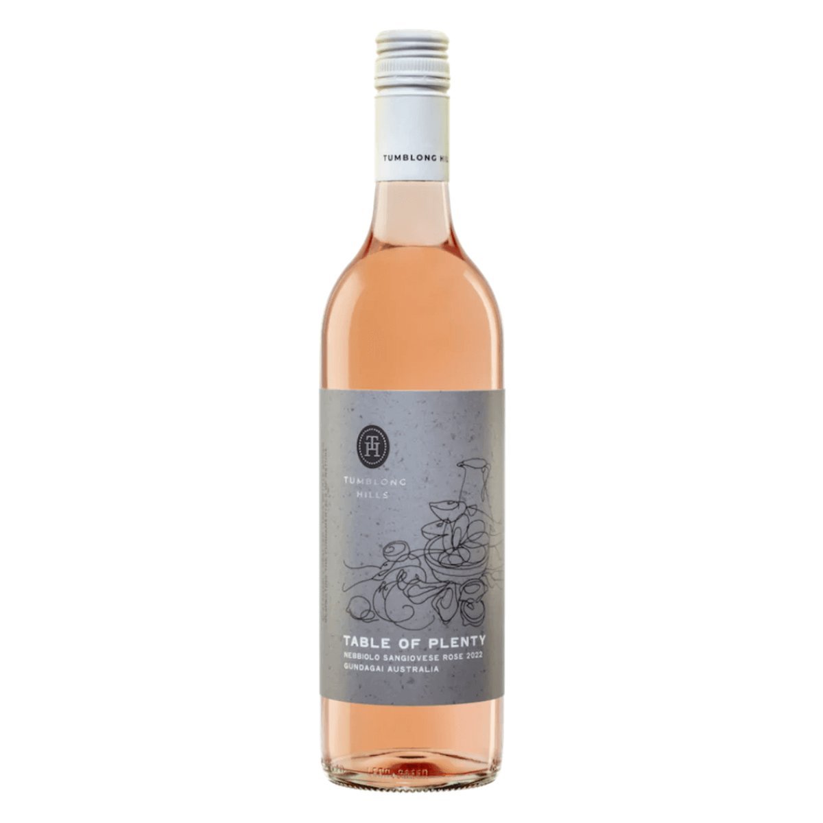 Tumblong Hills Table of Plenty Nebbiolo Rosé 2023 (12 Bottles) Gundagai, NSW — wine from Australia
