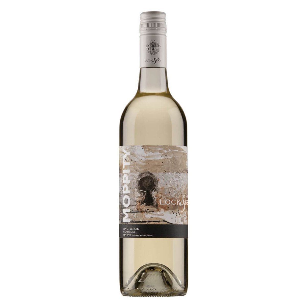 Moppity Lock & Key Pinot Grigio 2023 (12 Bottles) Hilltops, NSW — wine from Australia