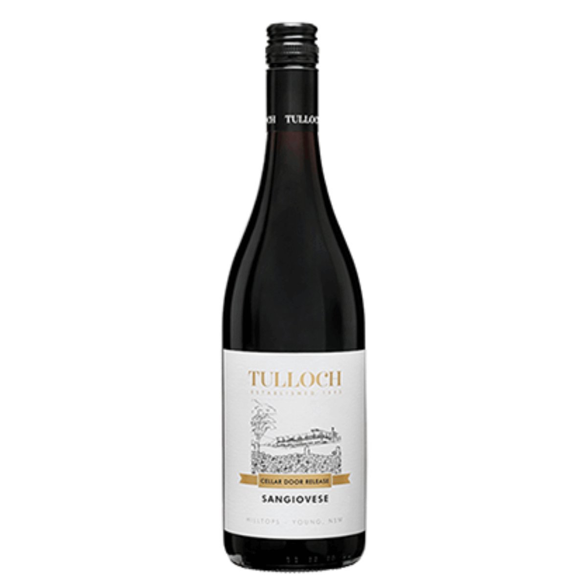 Tulloch Wines Sangiovese Cellar Door Release 2024 (6 Bottles) Hunter Valley, NSW — wine from Australia
