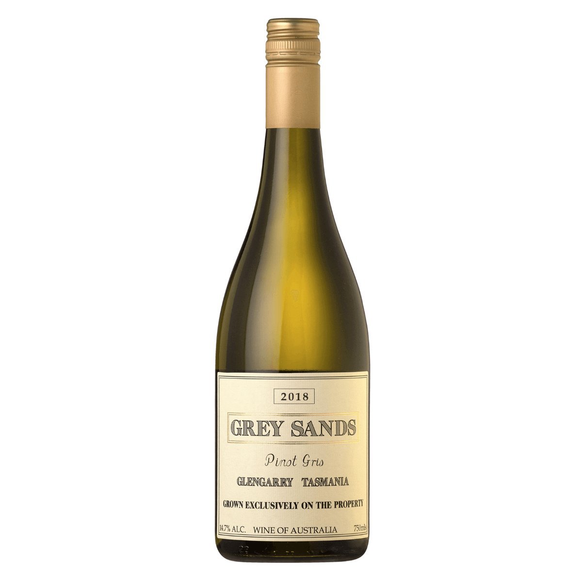 Grey Sands Vineyards Pinot Gris 2018 (6 Bottles) Tamar Valley, Tasmania — Pinot Gris from Tamar Valley, Tasmania