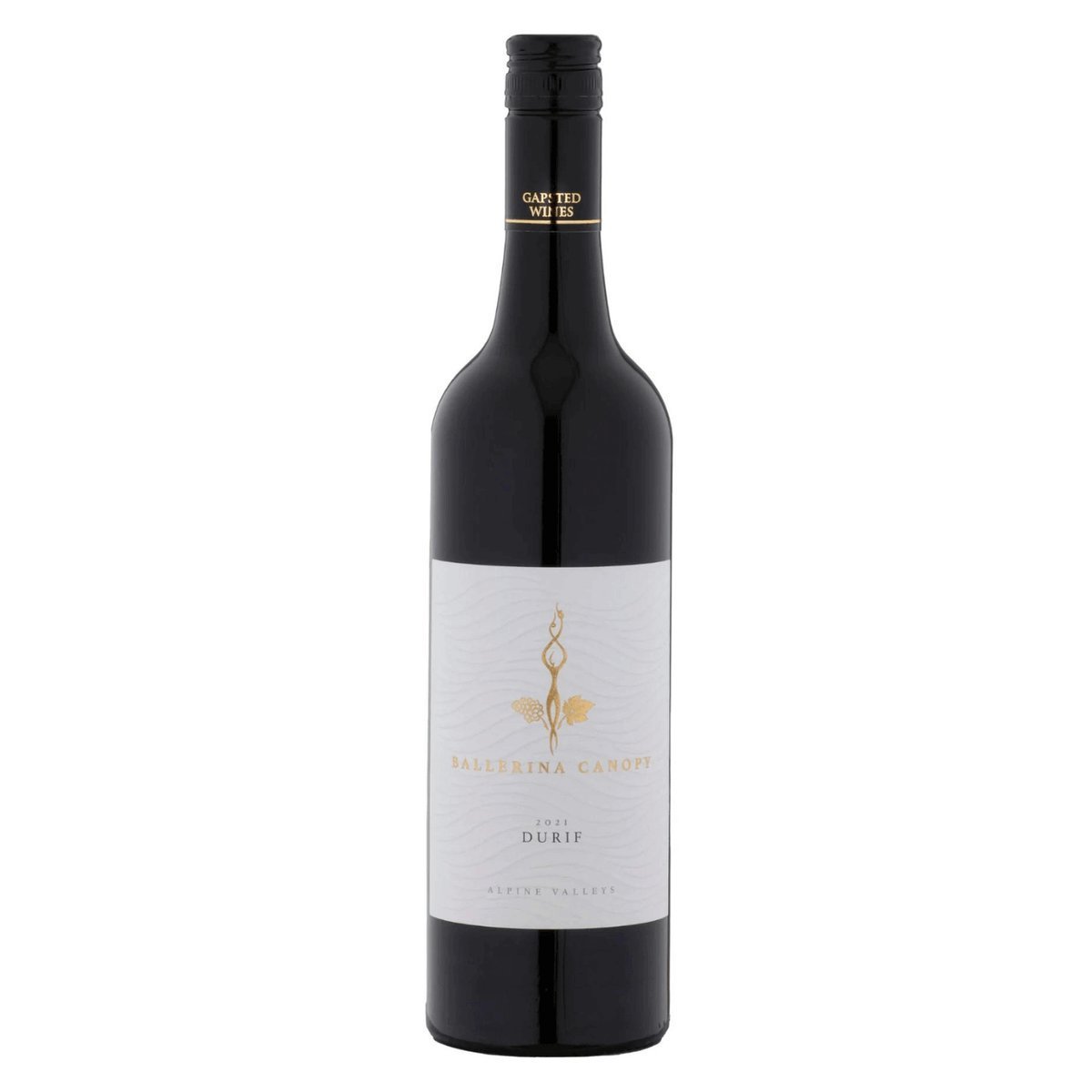 Gapsted Ballerina Canopy Durif 2021 (6 Bottles) Victoria — wine from Victoria