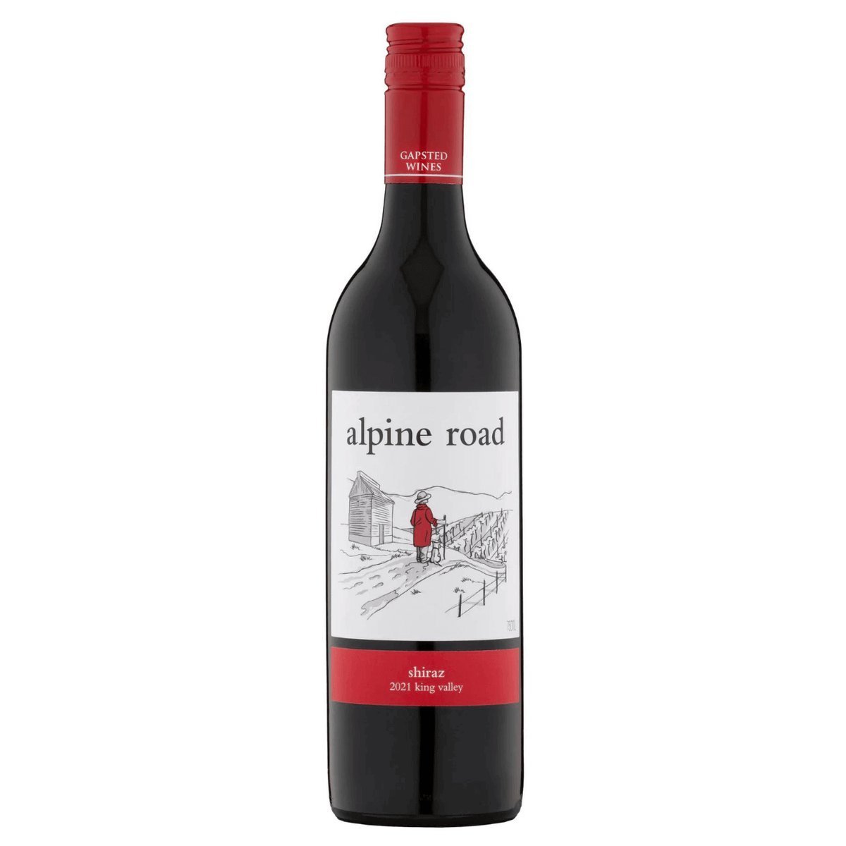 Gapsted Alpine Road Shiraz 2022 (12 Bottles) King Valley, VIC — Shiraz from King Valley