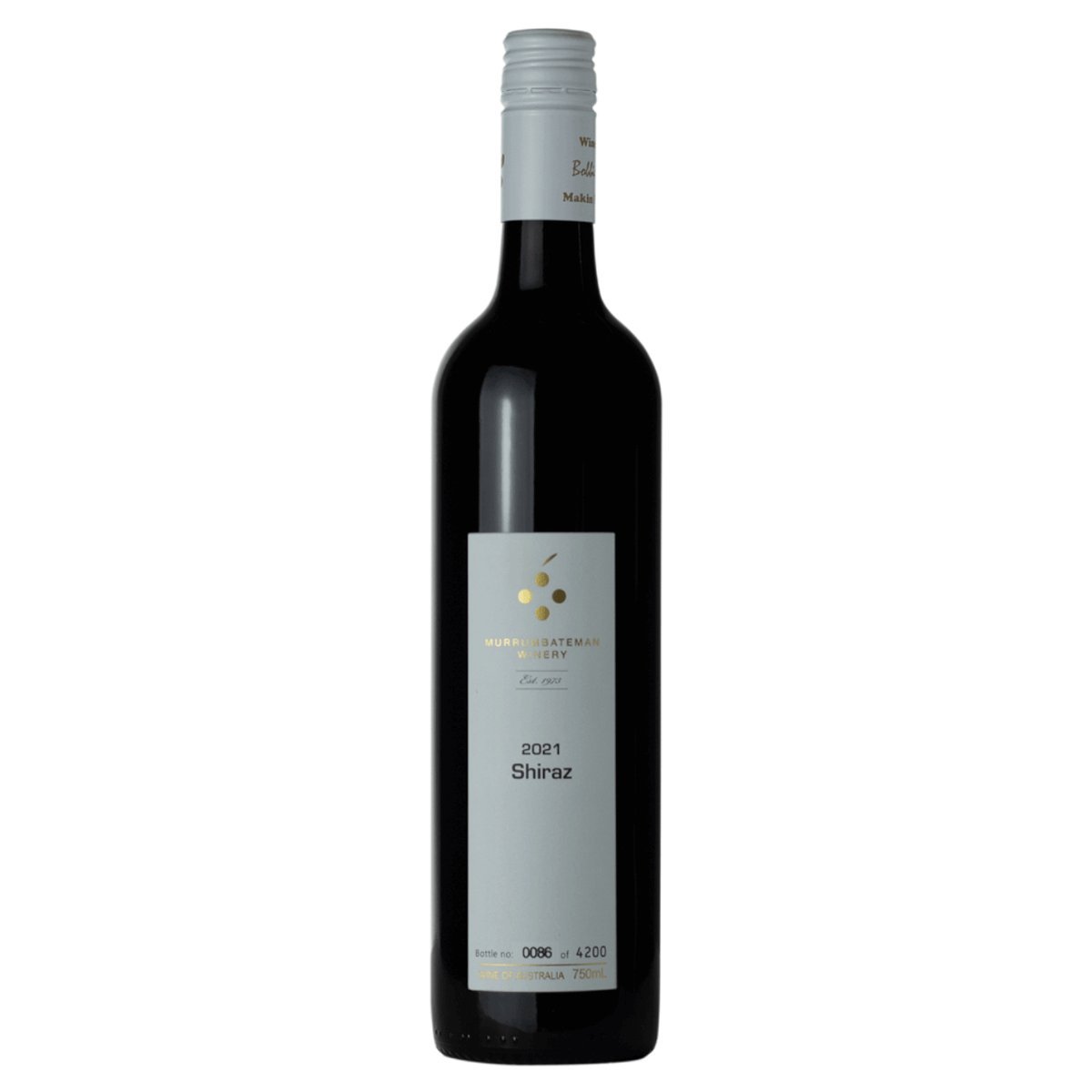 Murrumbateman Shiraz 2021 (6 Bottles) Canberra District — Shiraz from Canberra District